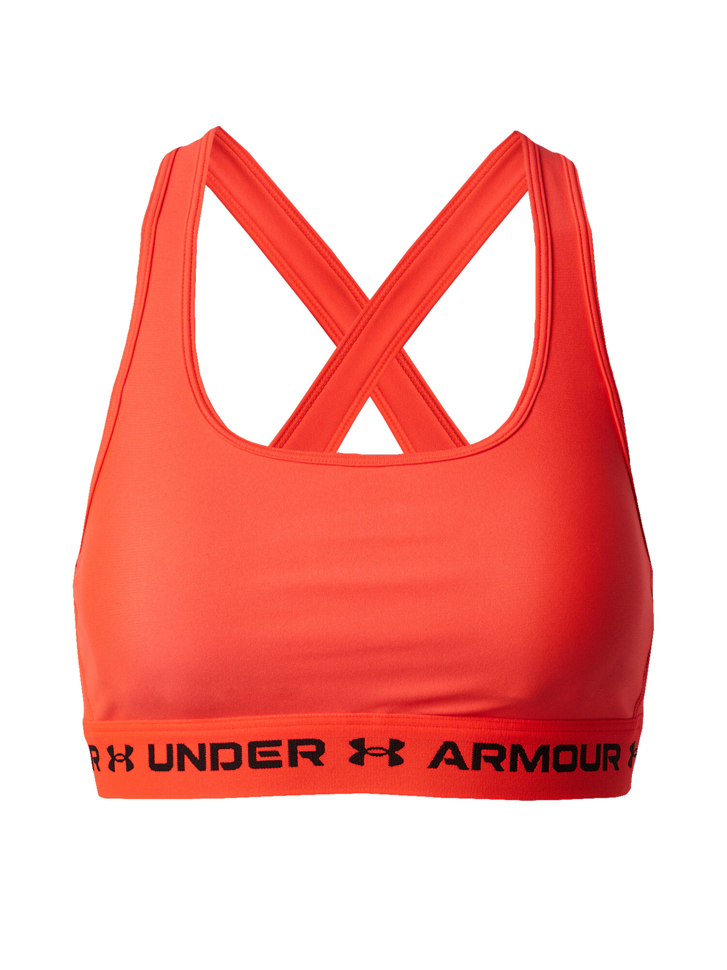 UNDER ARMOUR Αθλητικό σουτιέν πορτοκαλοκόκκινο / μαύρο - Pepit.gr