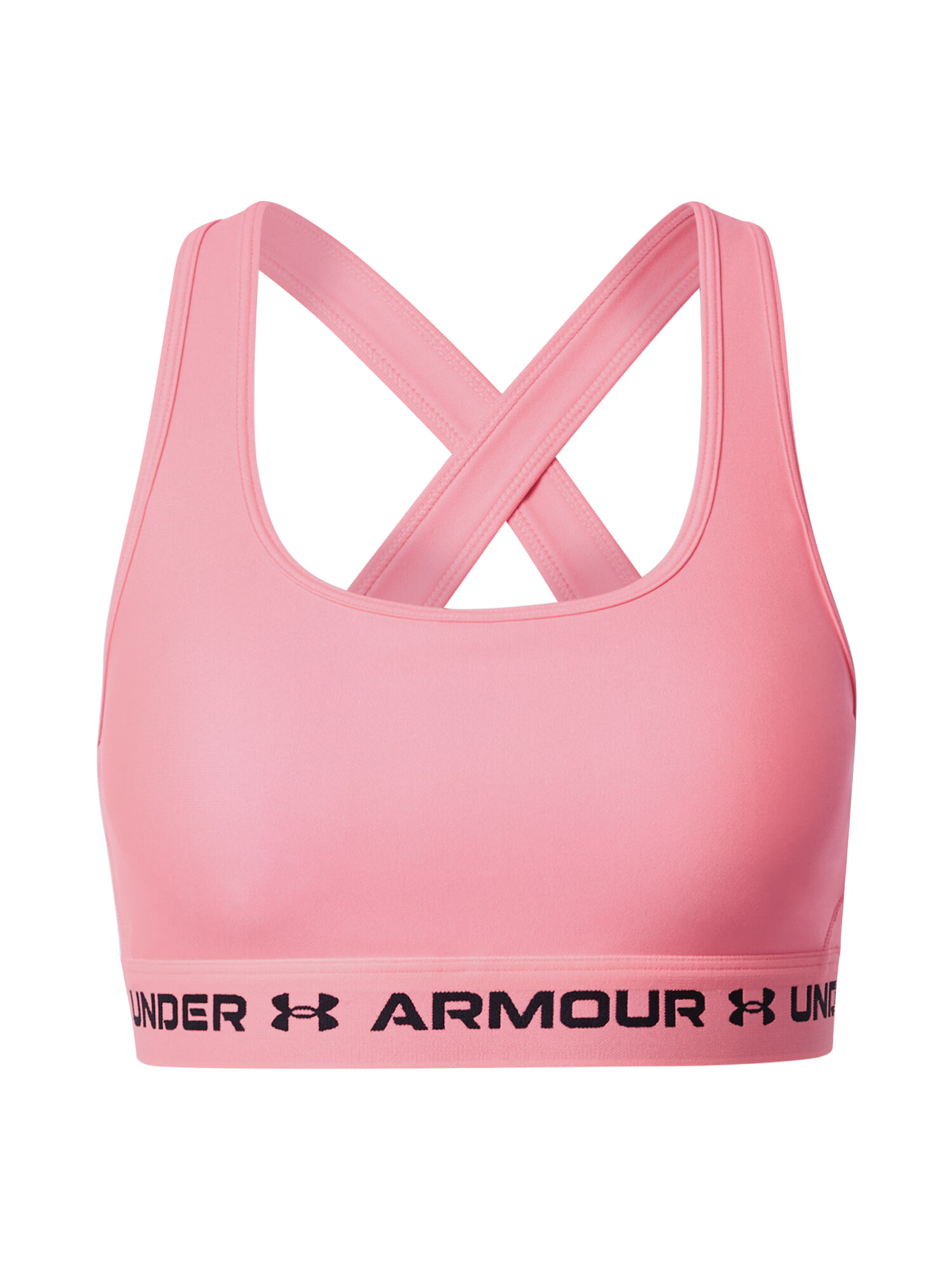 UNDER ARMOUR Αθλητικό σουτιέν ροζ / μαύρο - Pepit.gr