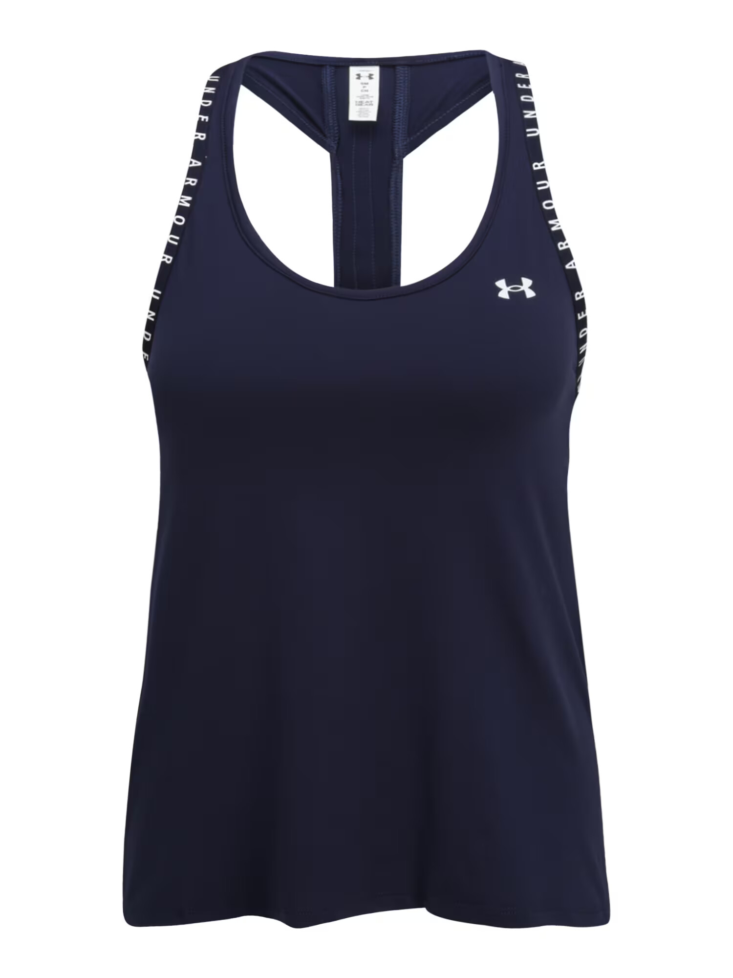 UNDER ARMOUR Αθλητικό τοπ 'Knockout' ναυτικό μπλε / λευκό - Pepit.gr