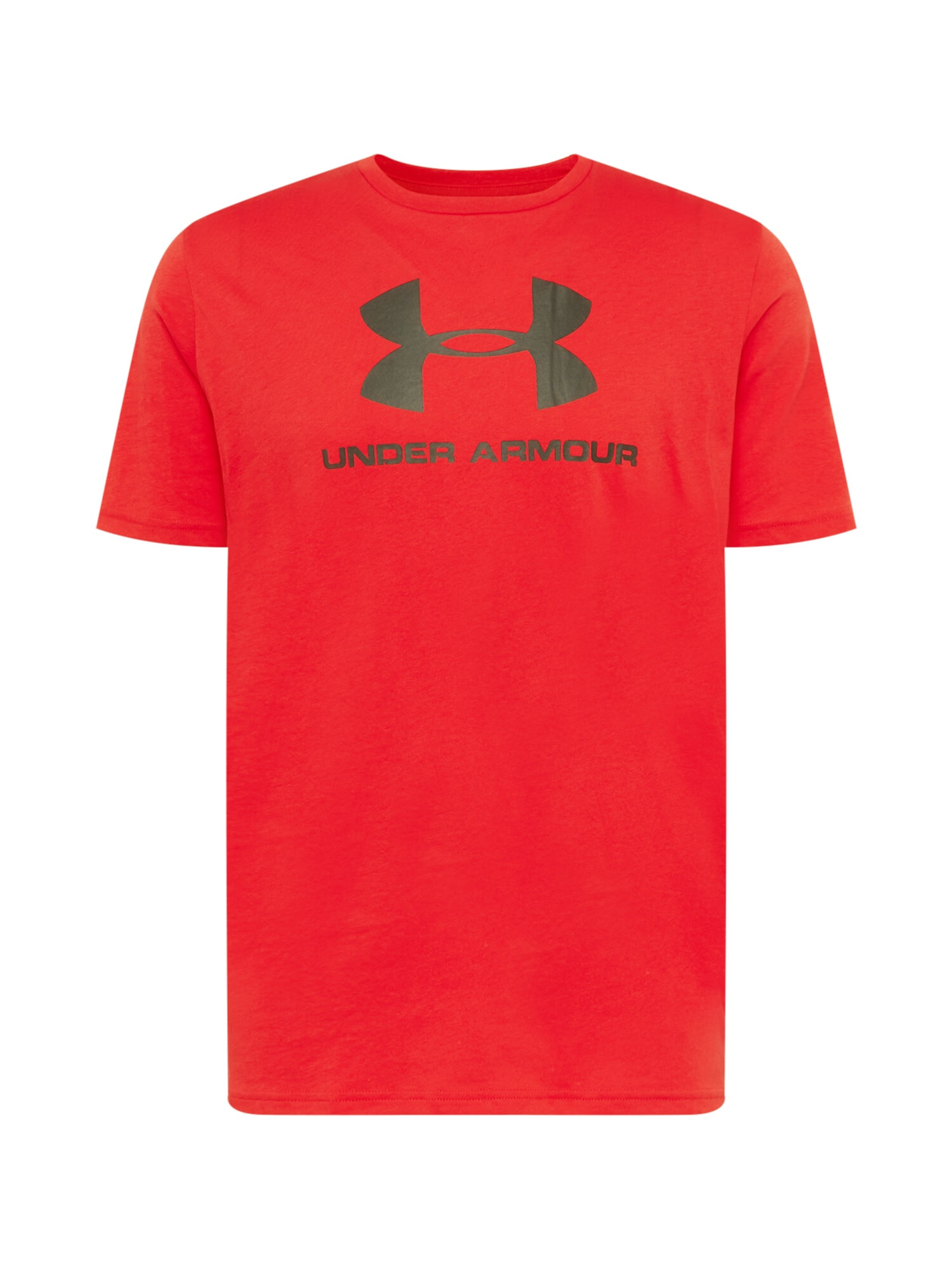 UNDER ARMOUR Λειτουργικό μπλουζάκι ανοικτό κόκκινο / μαύρο - Pepit.gr