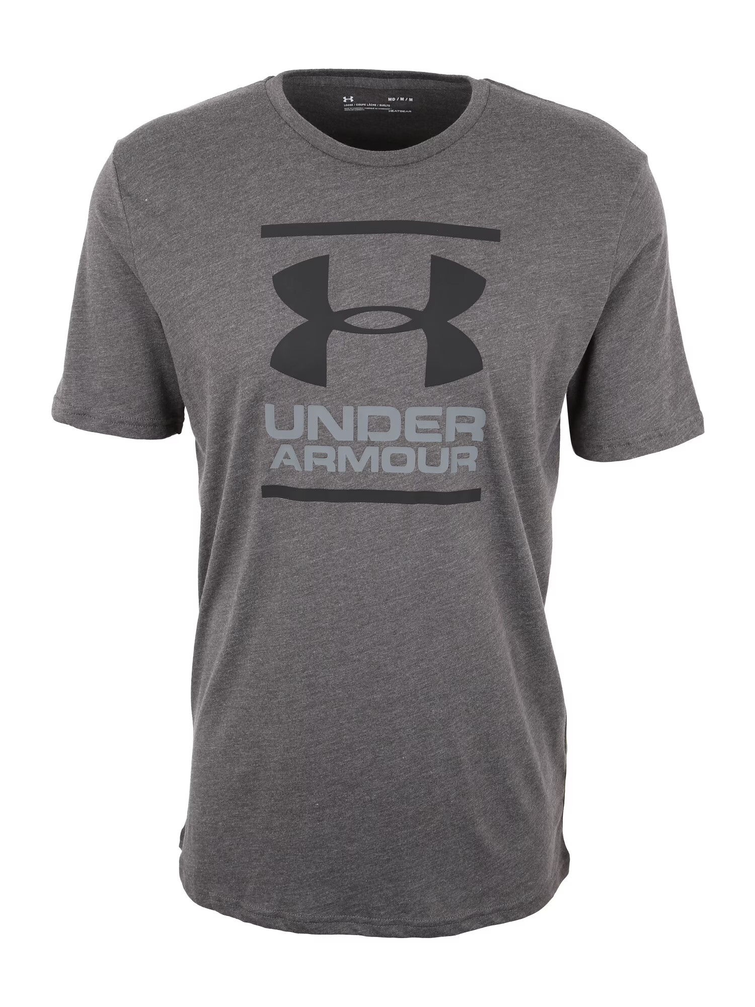 UNDER ARMOUR Λειτουργικό μπλουζάκι 'Foundation' ανοικτό γκρι / σκούρο γκρι - Pepit.gr