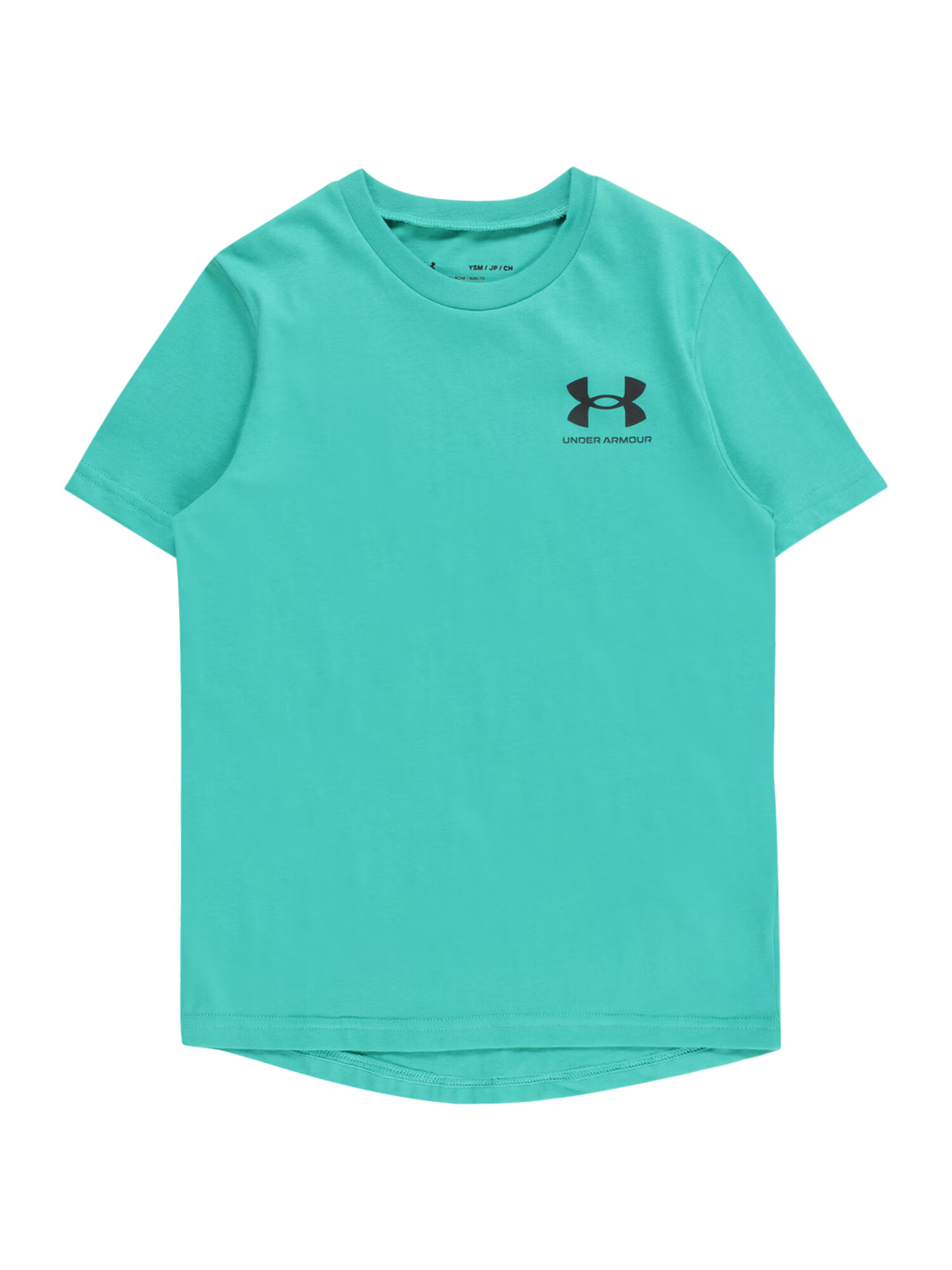 UNDER ARMOUR Λειτουργικό μπλουζάκι γαλαζοπράσινο / μαύρο - Pepit.gr