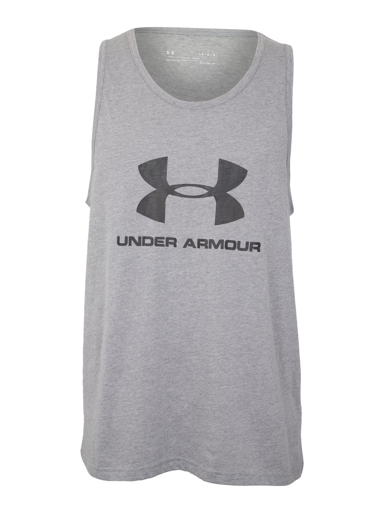 UNDER ARMOUR Λειτουργικό μπλουζάκι γκρι / μαύρο - Pepit.gr