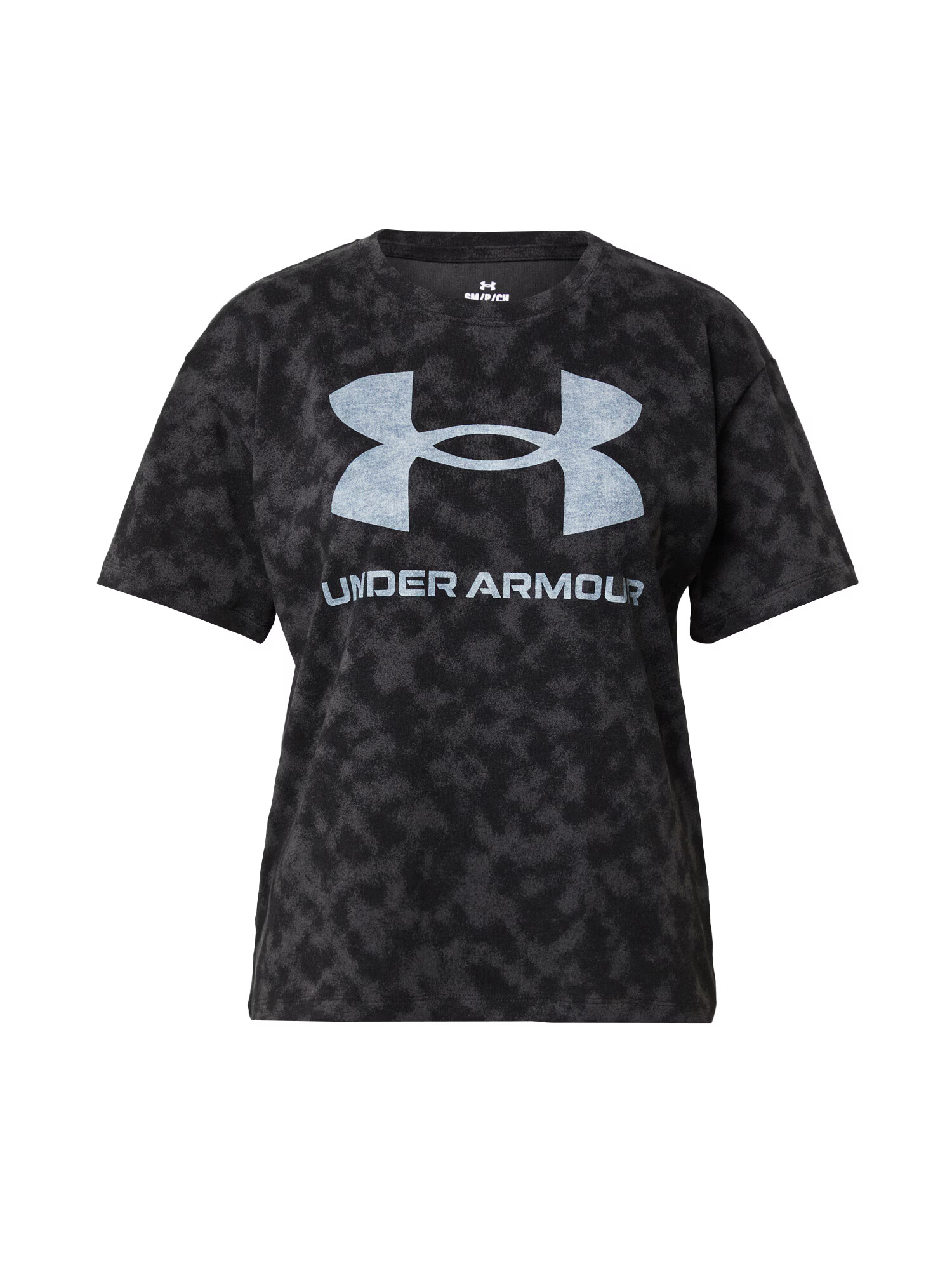 UNDER ARMOUR Λειτουργικό μπλουζάκι γκρι / μαύρο - Pepit.gr