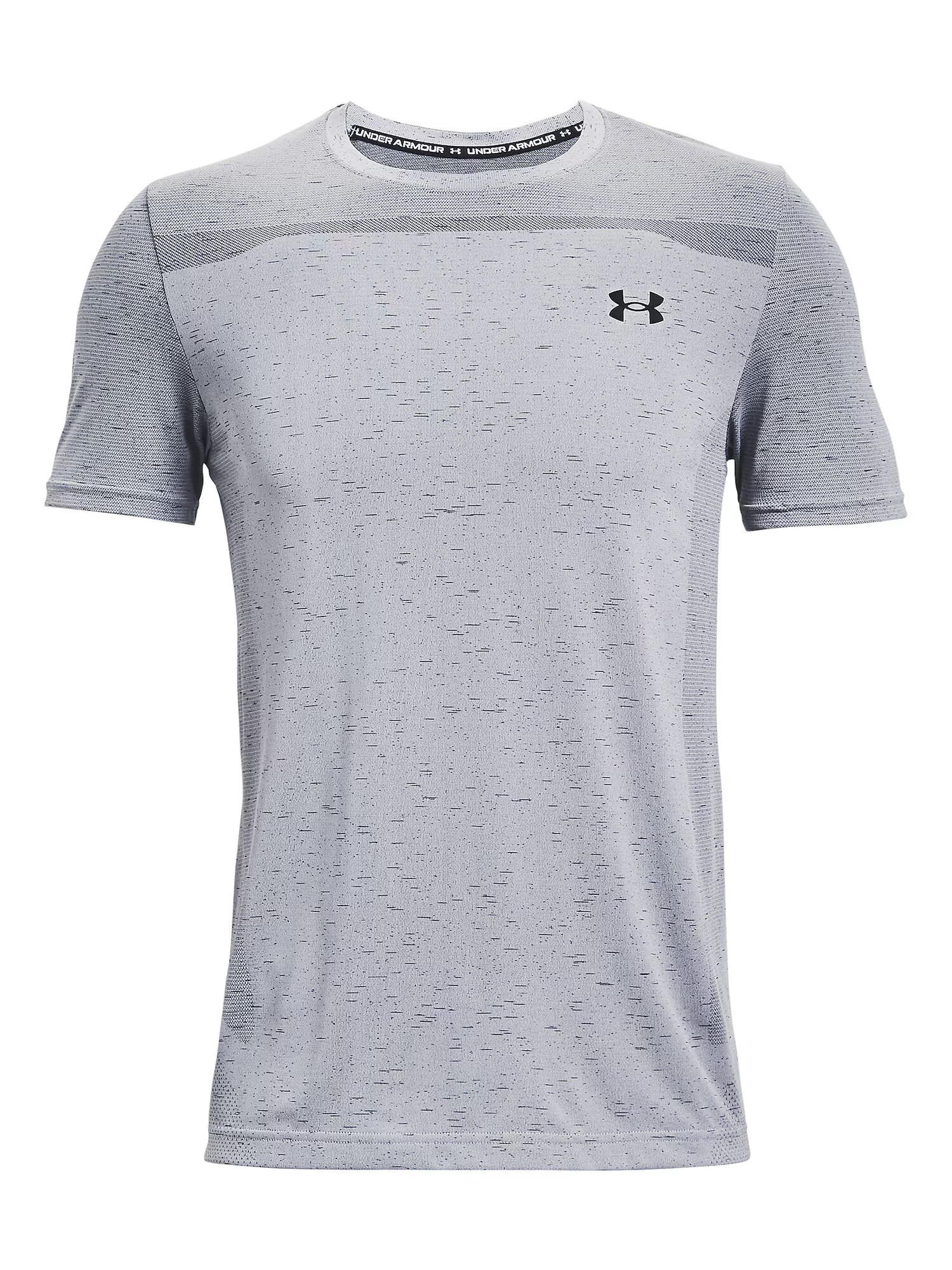 UNDER ARMOUR Λειτουργικό μπλουζάκι γκρι μελανζέ / μαύρο - Pepit.gr