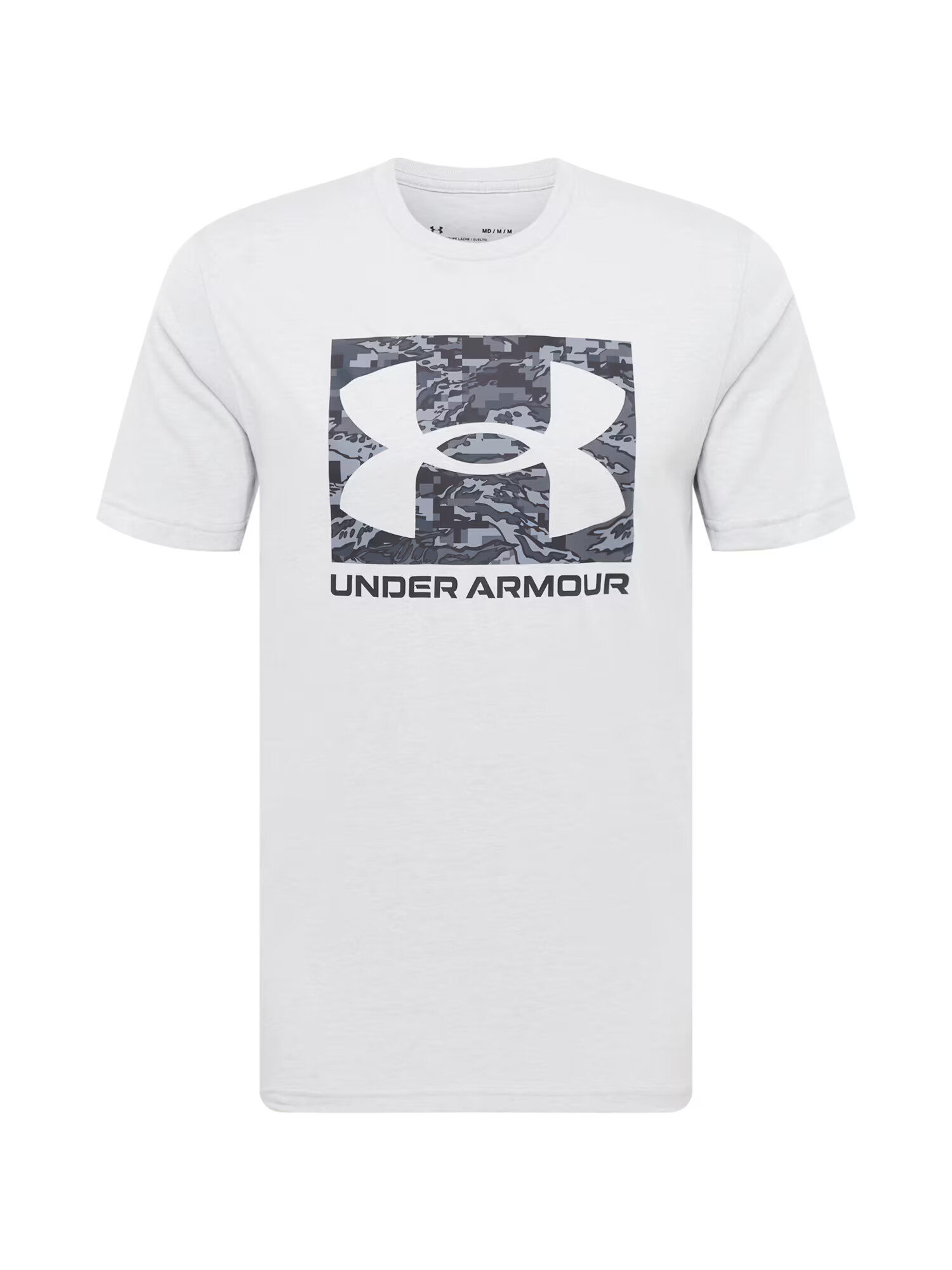 UNDER ARMOUR Λειτουργικό μπλουζάκι γκρι μελανζέ / μαύρο - Pepit.gr