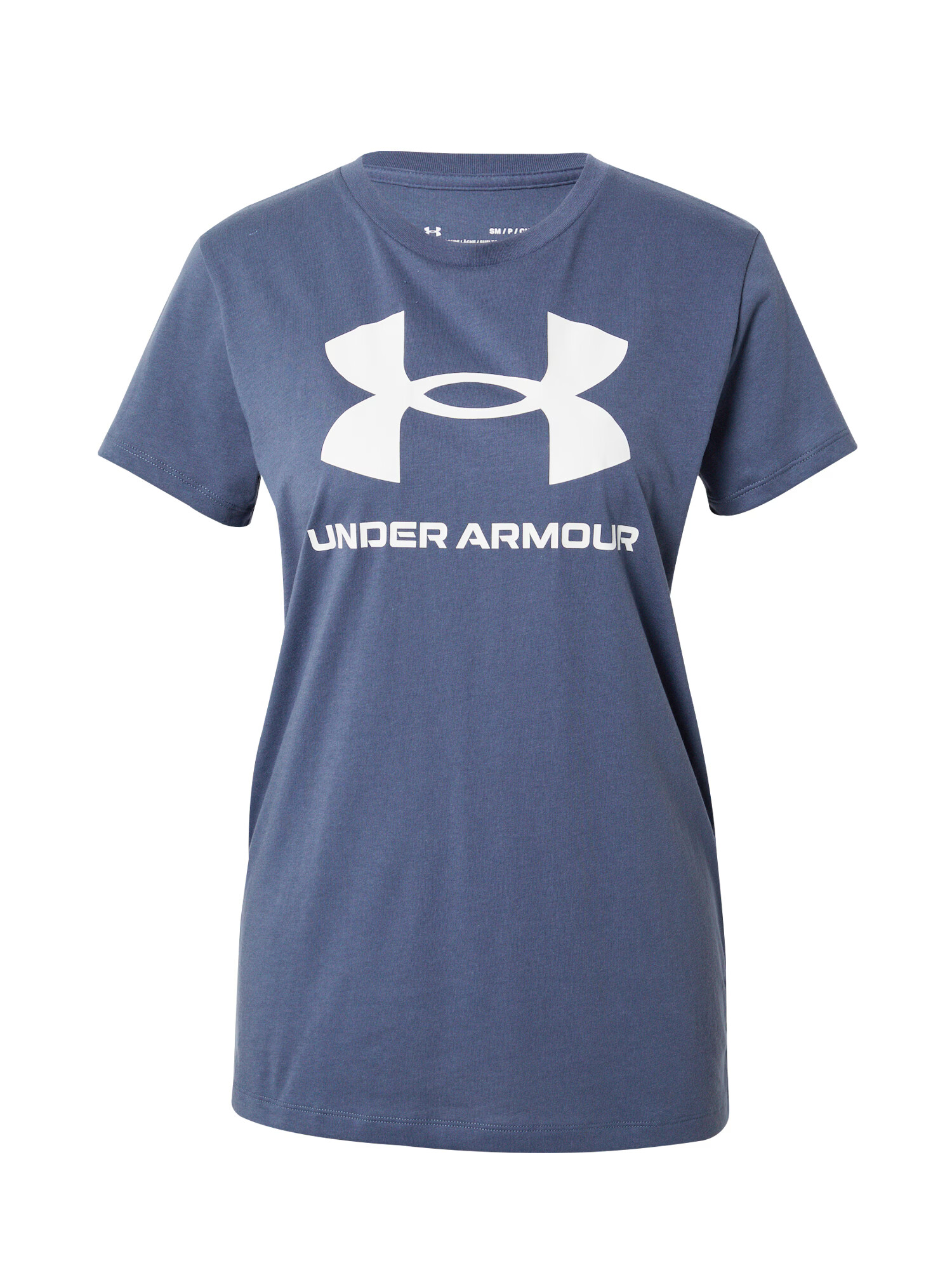 UNDER ARMOUR Λειτουργικό μπλουζάκι γραφίτης / λευκό - Pepit.gr