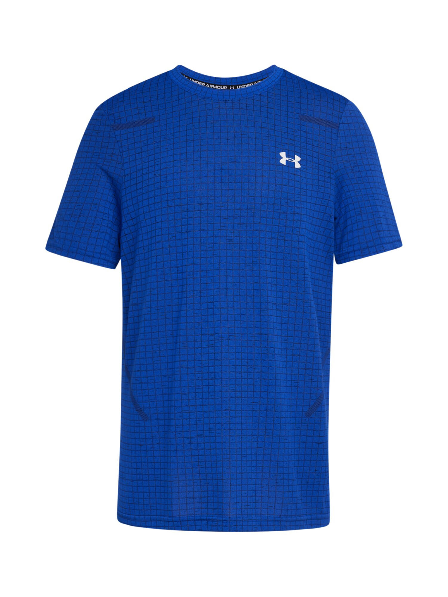 UNDER ARMOUR Λειτουργικό μπλουζάκι 'Grid' μπλε ρουά / σκούρο μπλε / λευκό - Pepit.gr