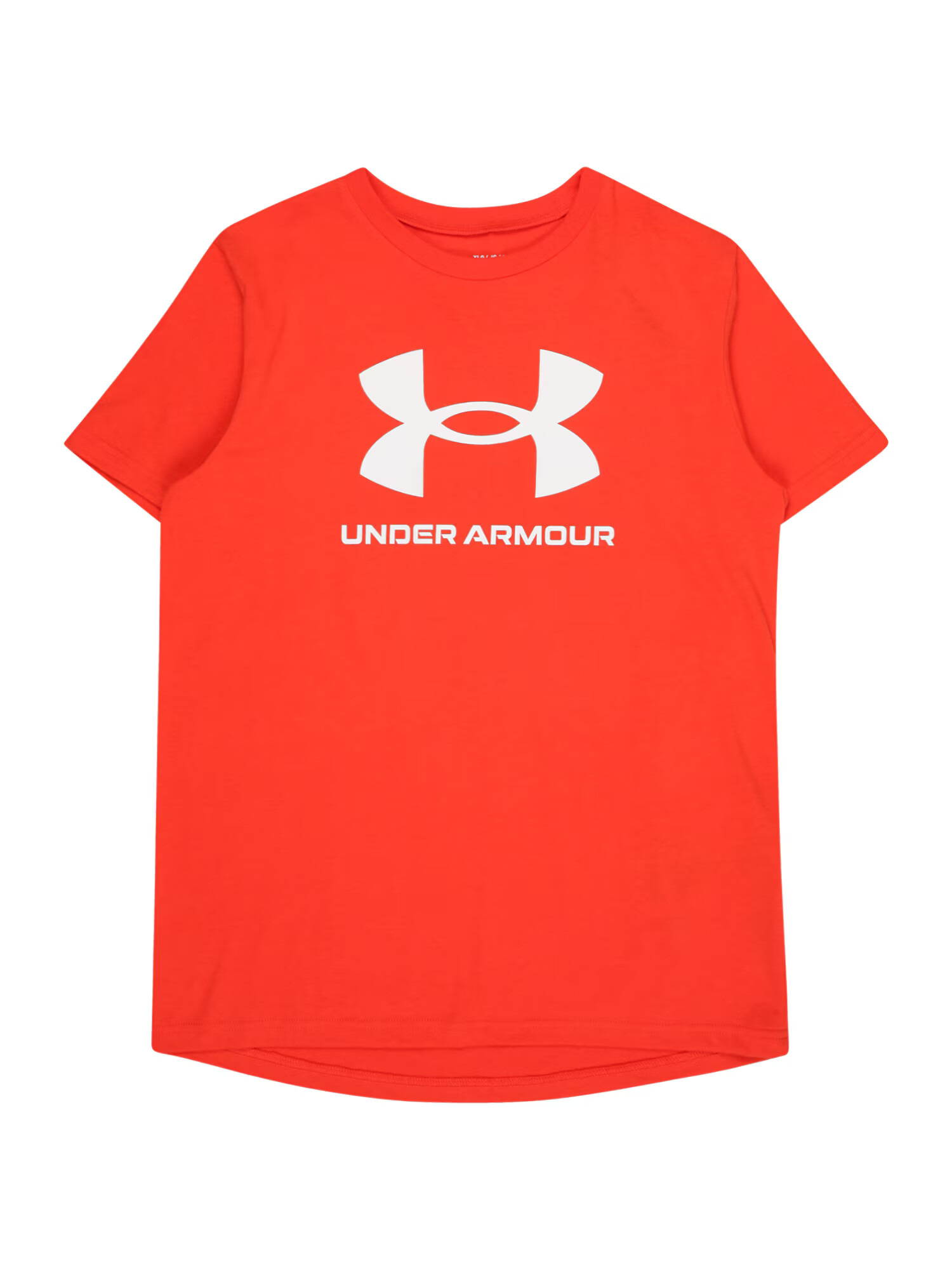 UNDER ARMOUR Λειτουργικό μπλουζάκι κόκκινο / λευκό - Pepit.gr