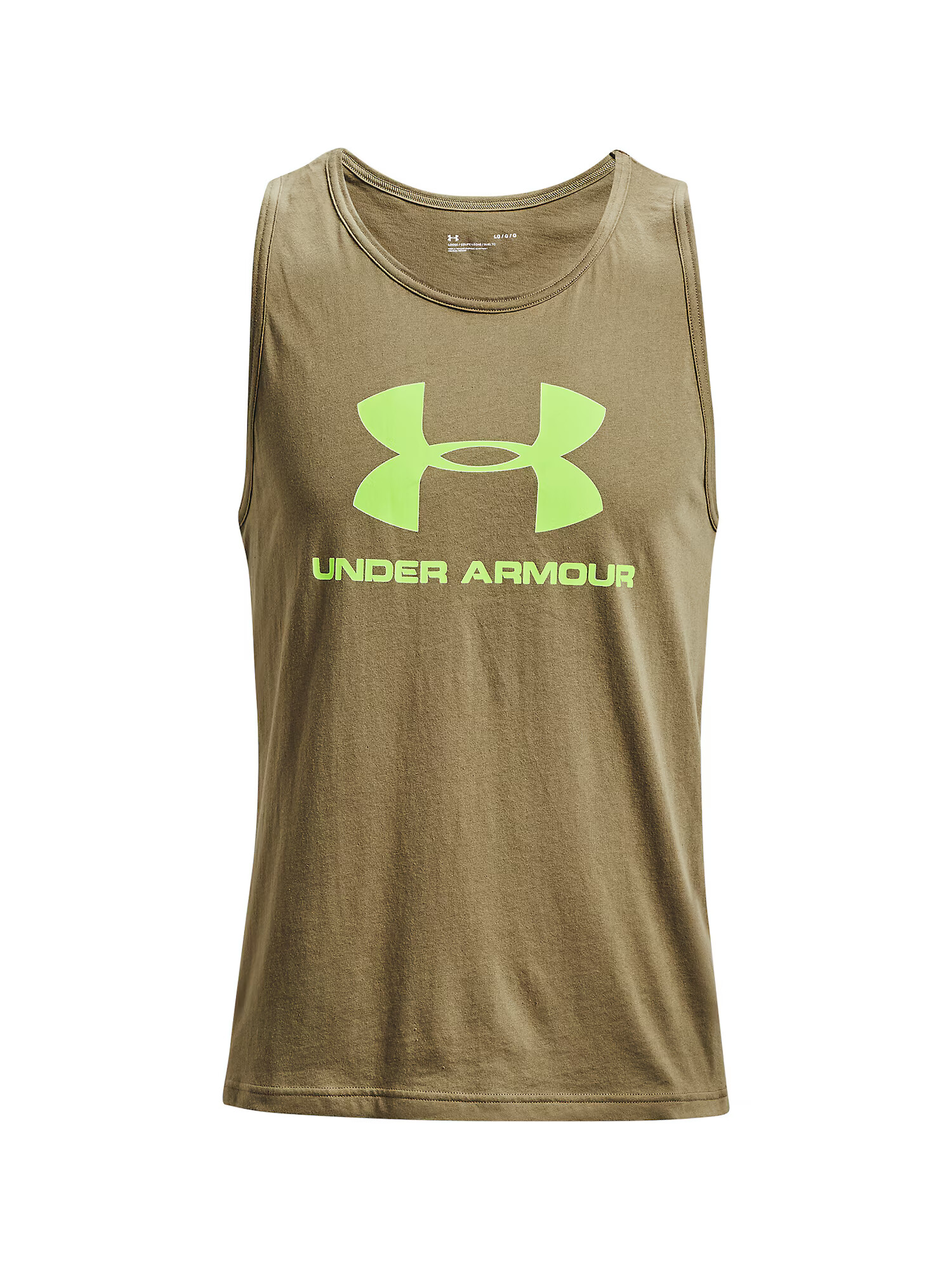 UNDER ARMOUR Λειτουργικό μπλουζάκι λαδί / ανοικτό πράσινο - Pepit.gr