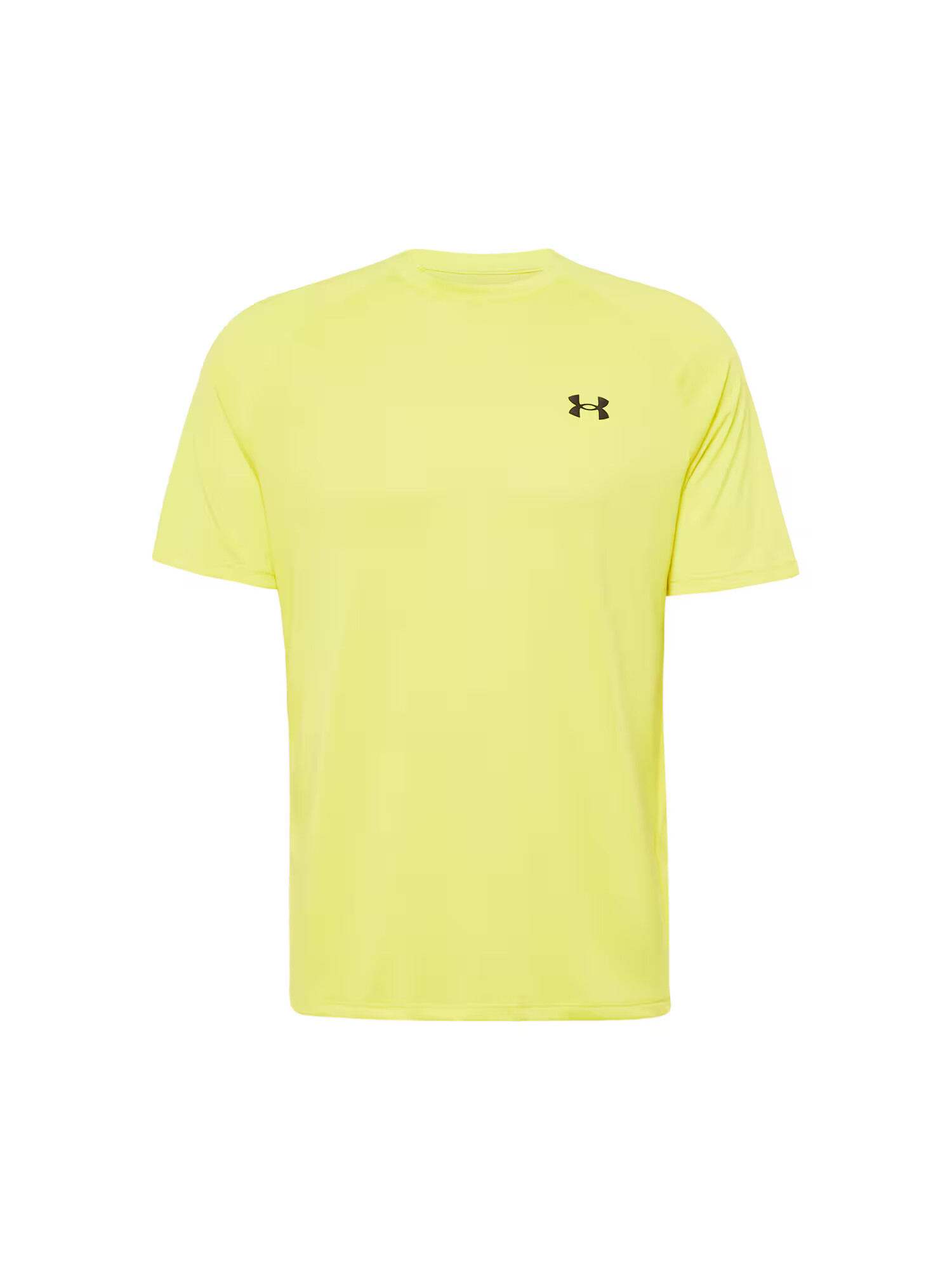 UNDER ARMOUR Λειτουργικό μπλουζάκι 'Tech 2.0' λάιμ / μαύρο - Pepit.gr