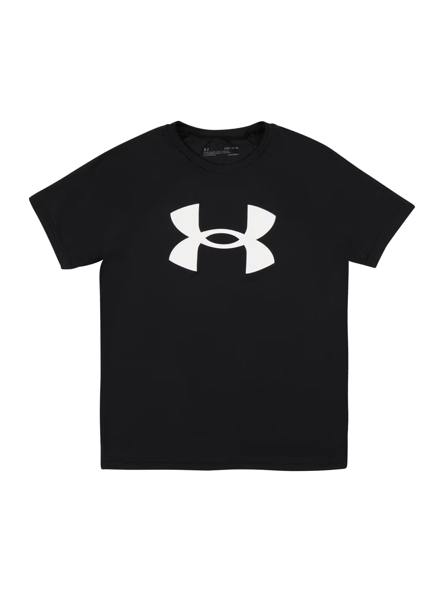 UNDER ARMOUR Λειτουργικό μπλουζάκι μαύρο / λευκό - Pepit.gr