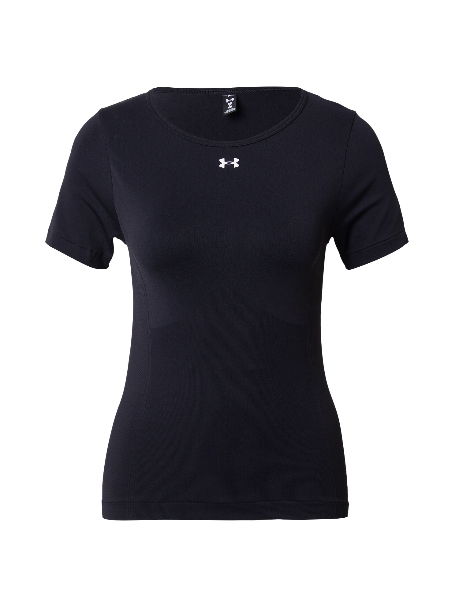 UNDER ARMOUR Λειτουργικό μπλουζάκι μαύρο / λευκό - Pepit.gr