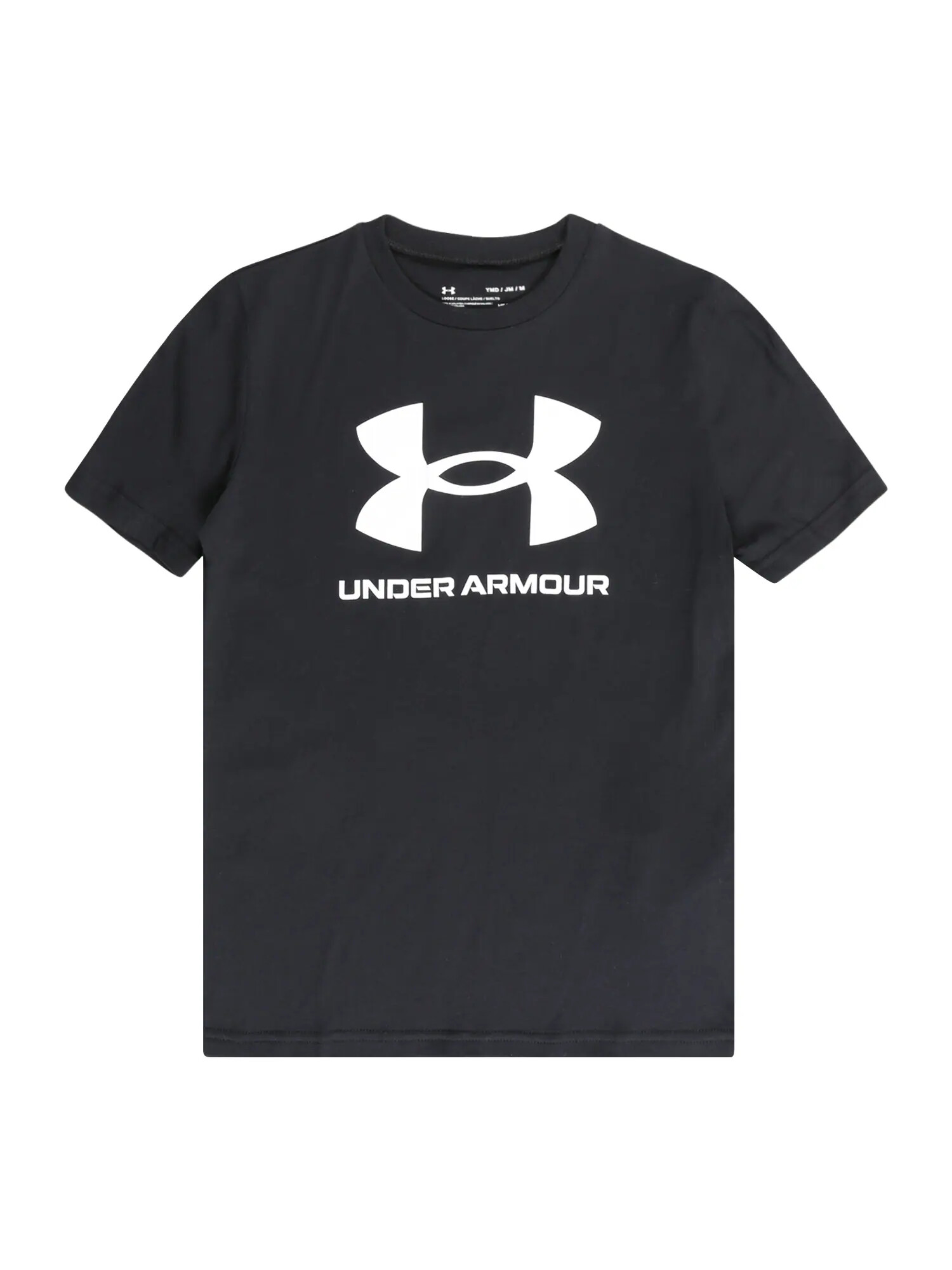 UNDER ARMOUR Λειτουργικό μπλουζάκι μαύρο / λευκό - Pepit.gr