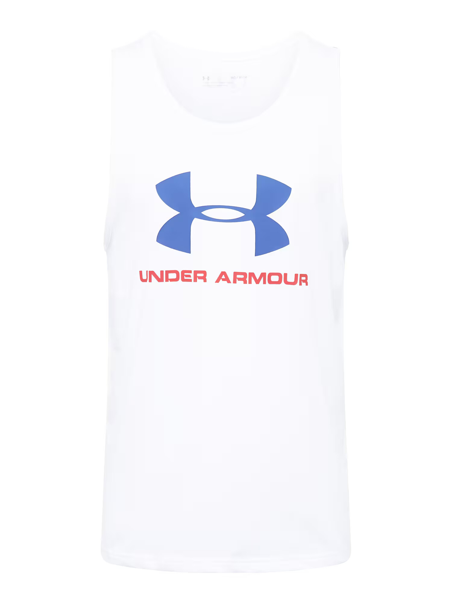 UNDER ARMOUR Λειτουργικό μπλουζάκι μπλε / κόκκινο / λευκό - Pepit.gr