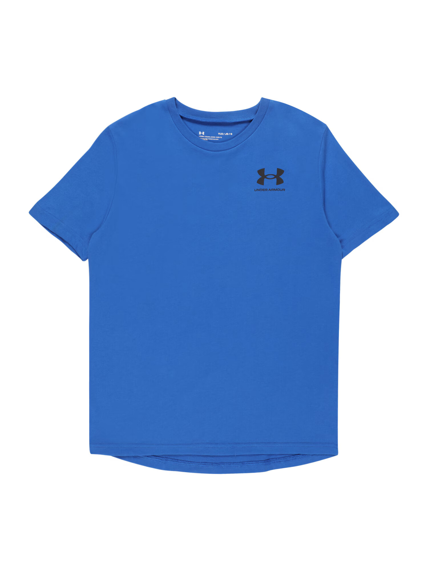 UNDER ARMOUR Λειτουργικό μπλουζάκι μπλε ρουά / μαύρο - Pepit.gr