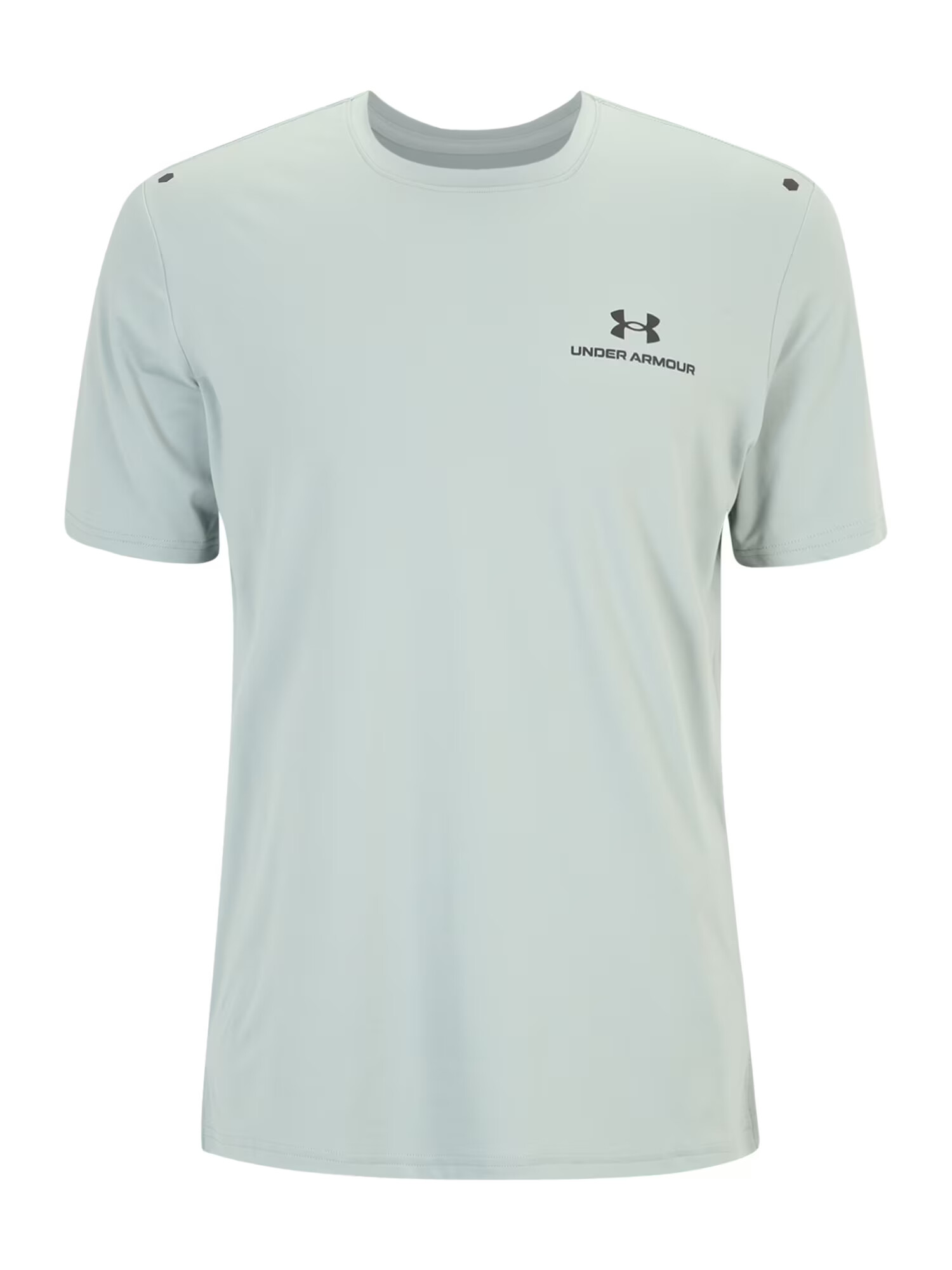 UNDER ARMOUR Λειτουργικό μπλουζάκι 'Rush Energy' γκρι καπνού / μαύρο - Pepit.gr