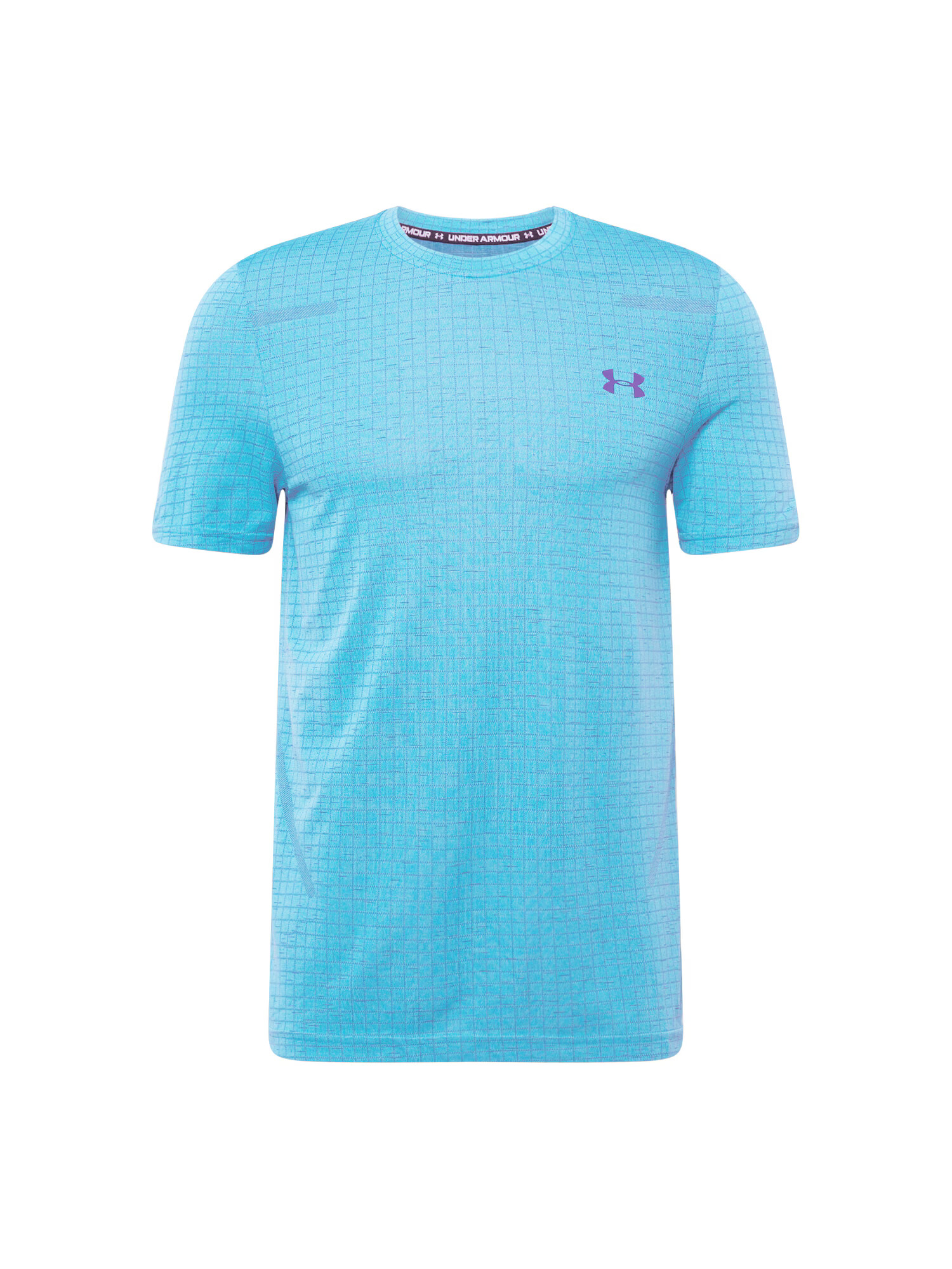 UNDER ARMOUR Λειτουργικό μπλουζάκι τιρκουάζ / λιλά - Pepit.gr