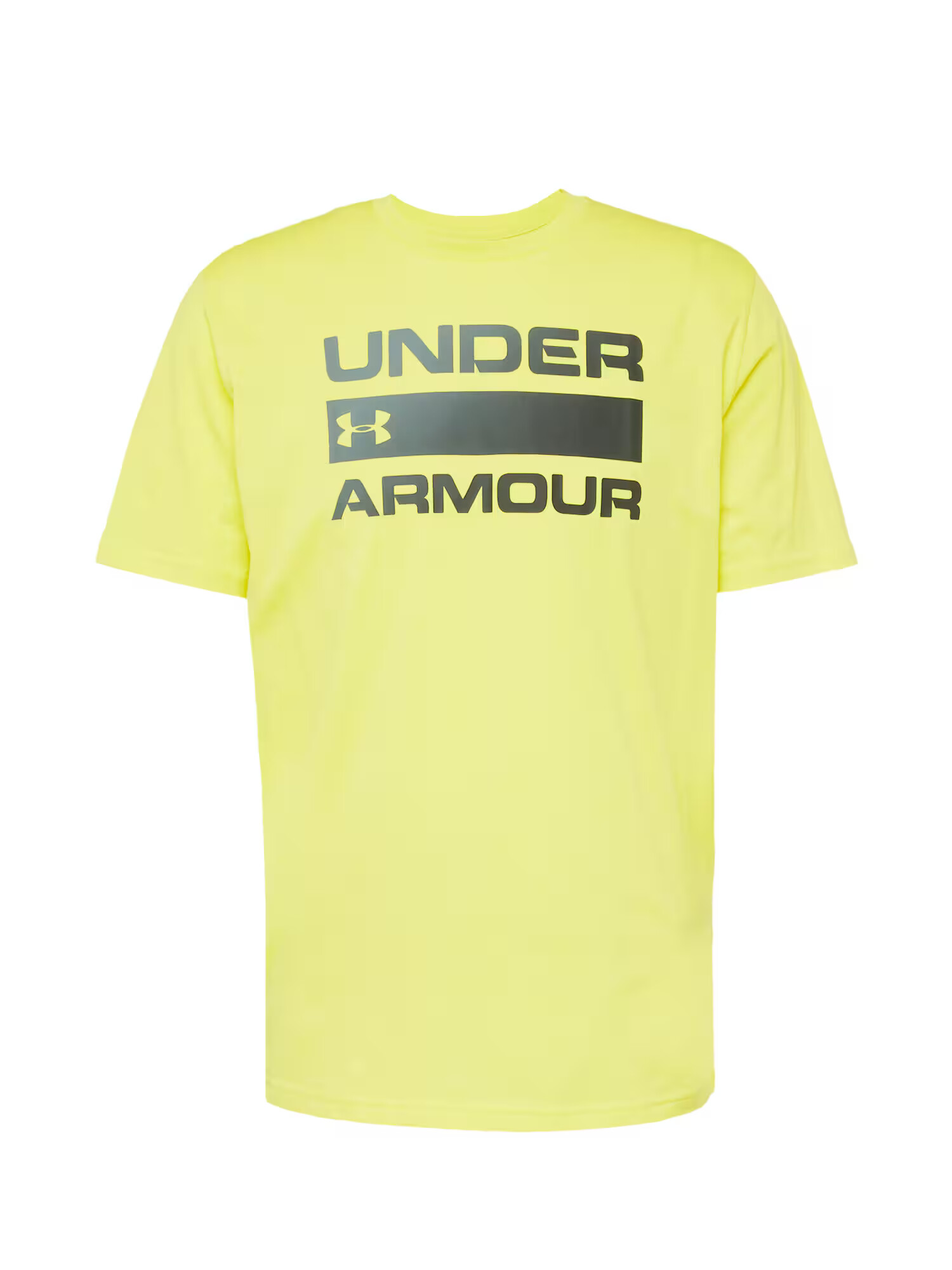 UNDER ARMOUR Λειτουργικό μπλουζάκι 'TEAM ISSUE' κίτρινο / μαύρο - Pepit.gr