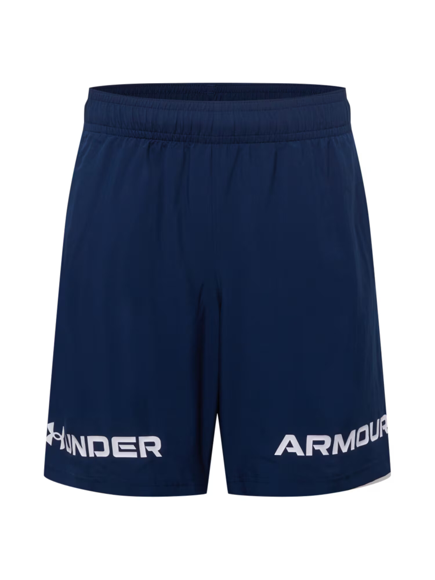 UNDER ARMOUR Παντελόνι φόρμας μπλε νύχτας / λευκό - Pepit.gr