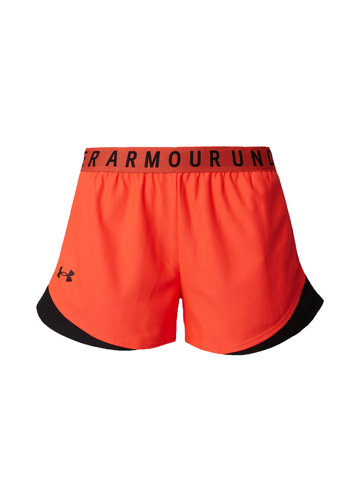 UNDER ARMOUR Παντελόνι φόρμας 'Play Up 3.0' πορτοκαλοκόκκινο / μαύρο - Pepit.gr