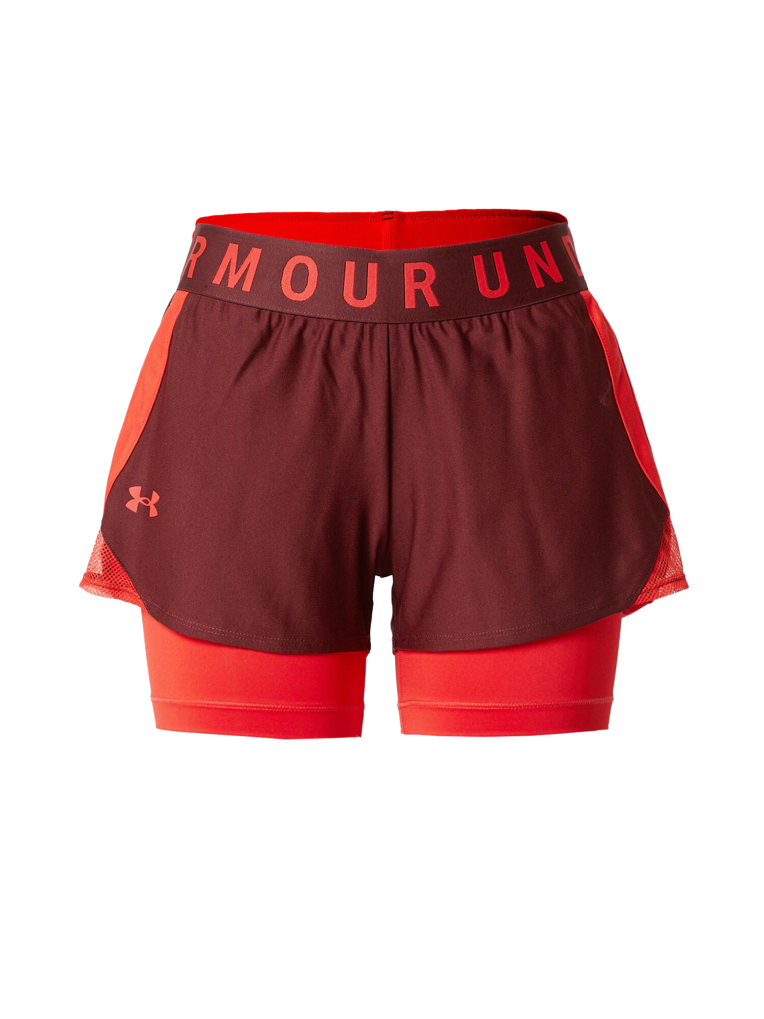 UNDER ARMOUR Παντελόνι φόρμας 'Play Up' γρεναδίνη / κόκκινο κρασί - Pepit.gr