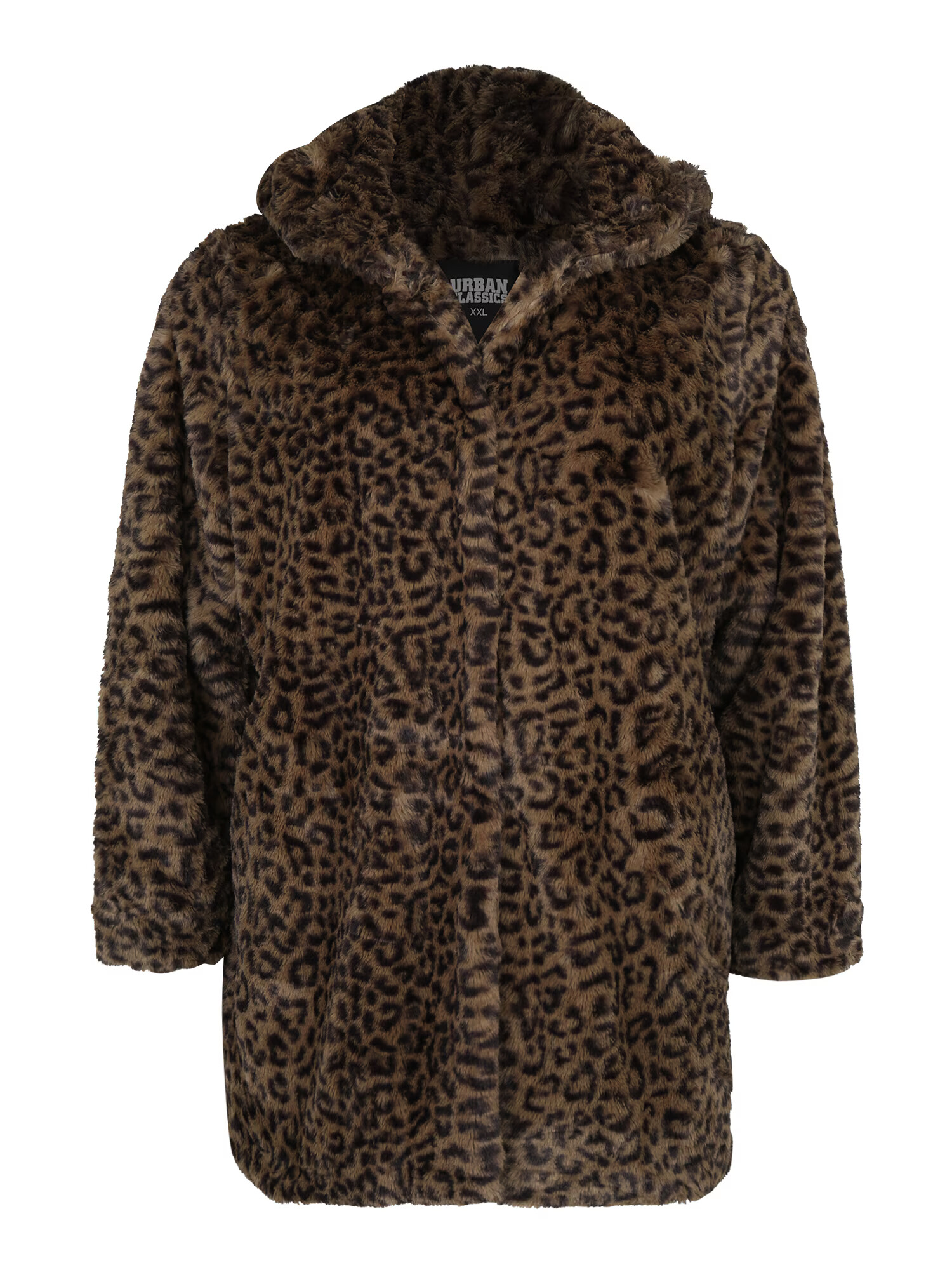 Urban Classics Φθινοπωρινό και ανοιξιάτικο μπουφάν 'Leo Teddy Coat' λαδί - Pepit.gr