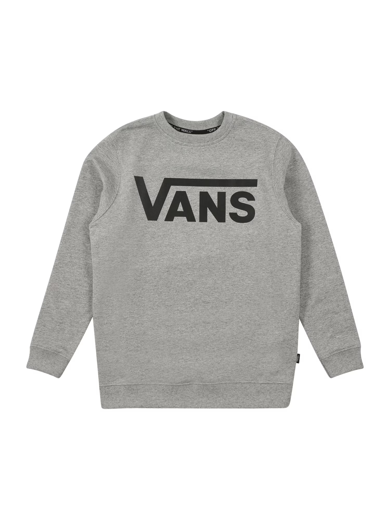 VANS Μπλούζα φούτερ 'BY CLASSIC CREW' ανοικτό γκρι / μαύρο - Pepit.gr