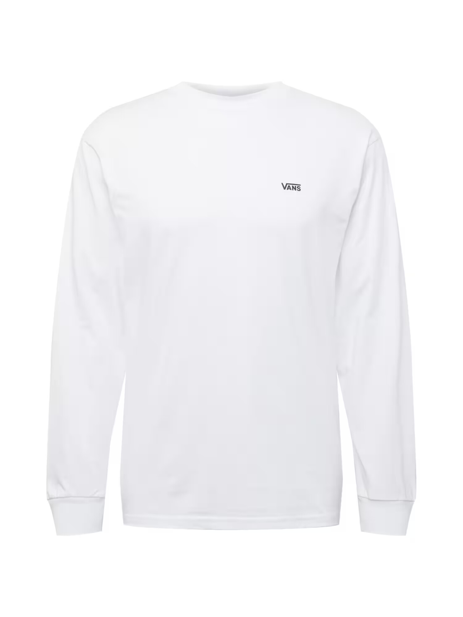 VANS Μπλουζάκι 'MN LEFT CHEST LS' μαύρο / λευκό - Pepit.gr