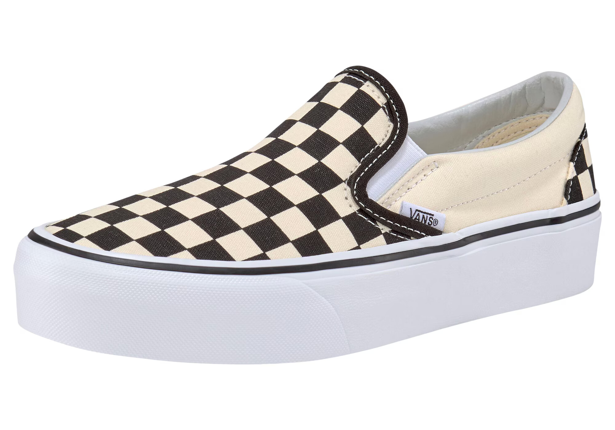 VANS Slip-on μαύρο / λευκό - Pepit.gr