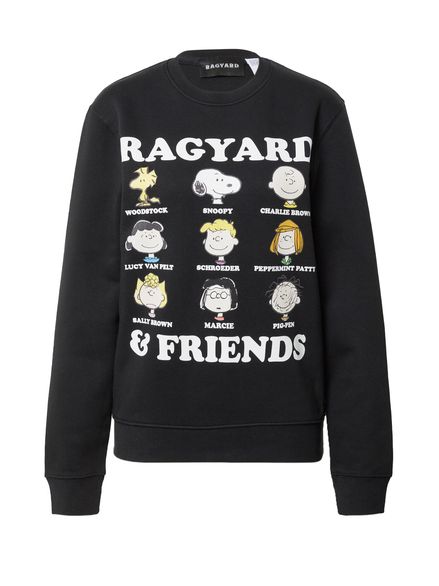 Vintage Supply Μπλούζα φούτερ 'RAGYARD & FRIENDS' ανάμεικτα χρώματα / μαύρο - Pepit.gr