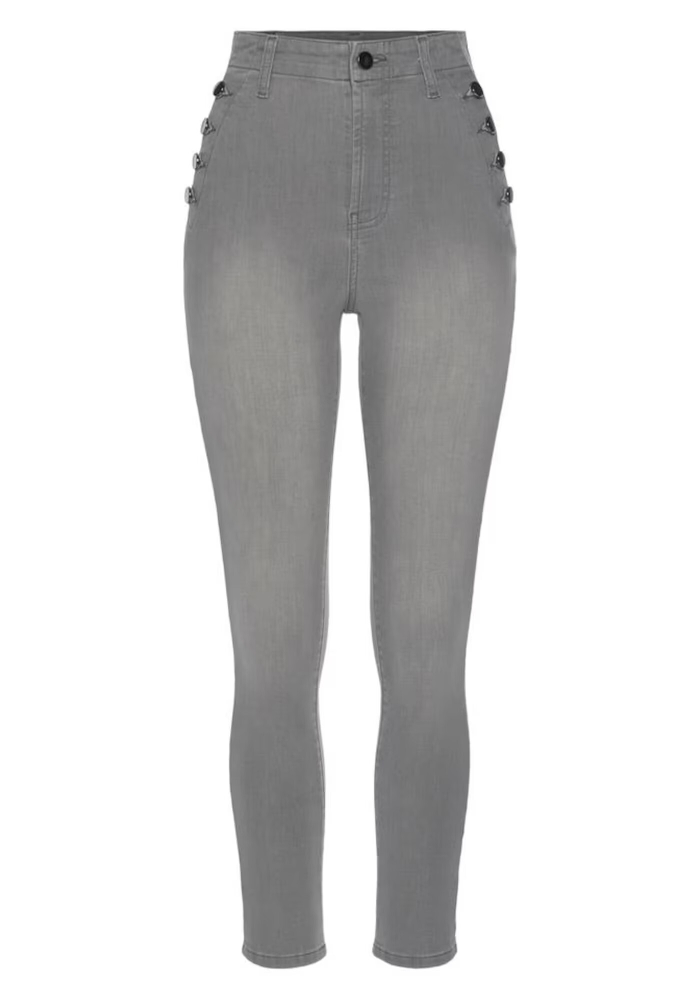 VIVANCE Jeggings '' ανοικτό γκρι - Pepit.gr