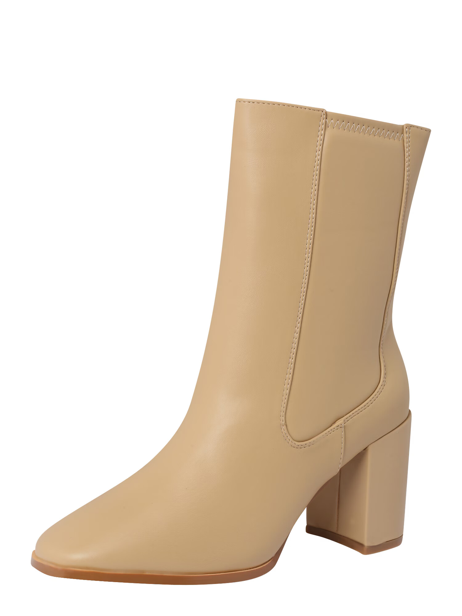 Warehouse Ankle boots μπεζ - Pepit.gr