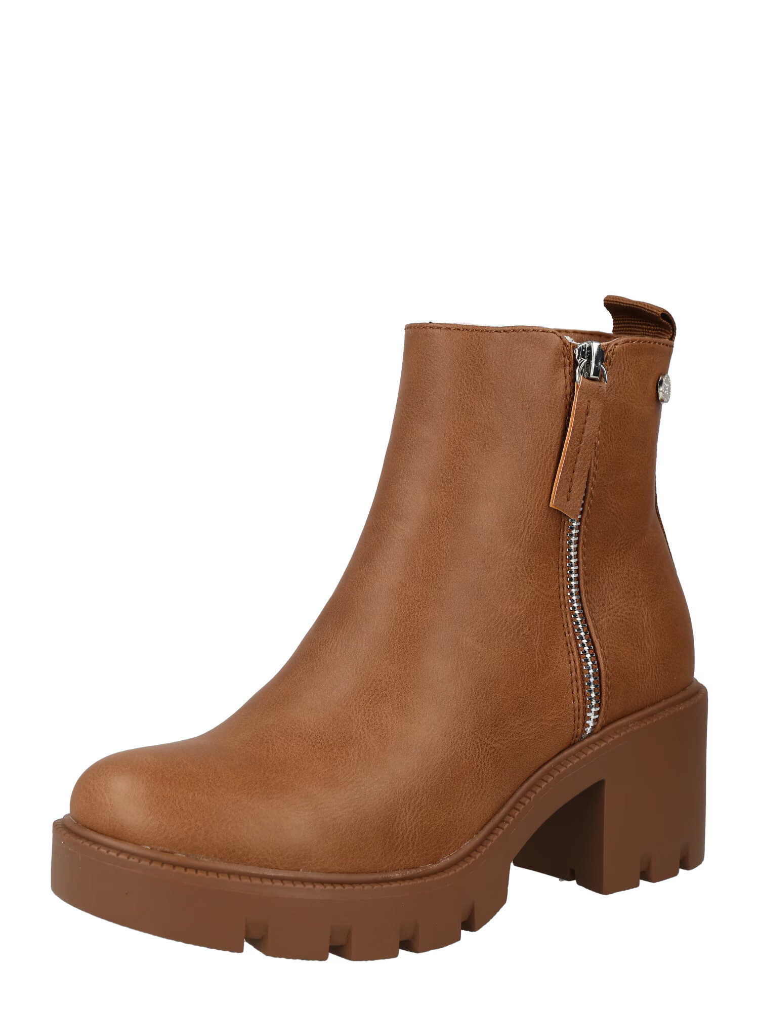 Xti Ankle boots καμηλό - Pepit.gr