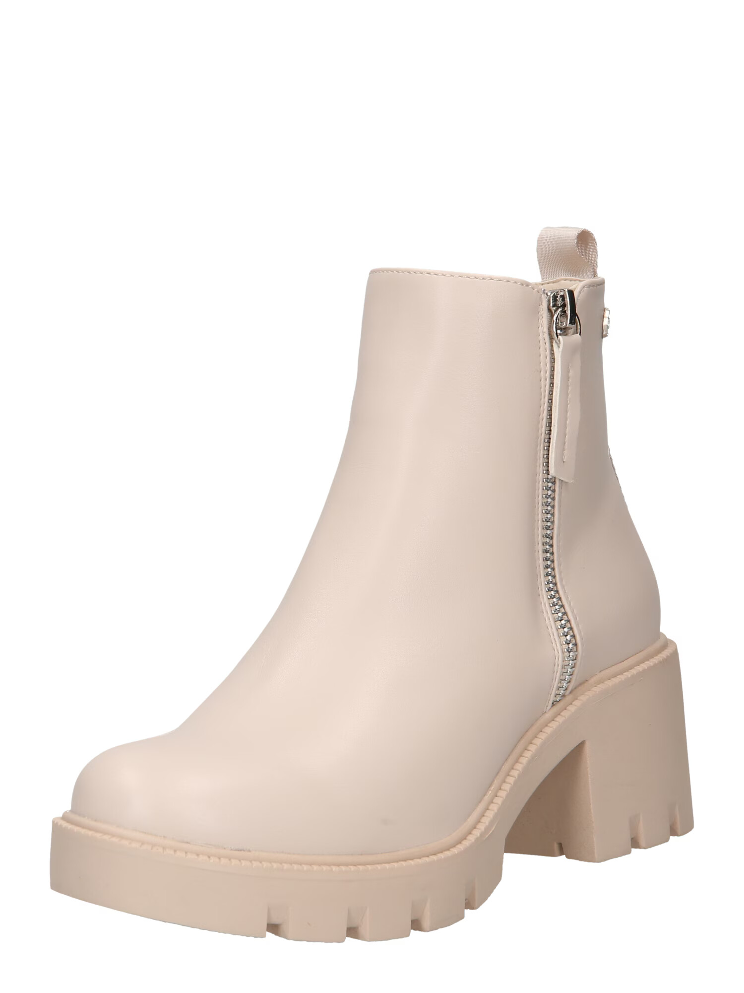 Xti Ankle boots κρεμ - Pepit.gr