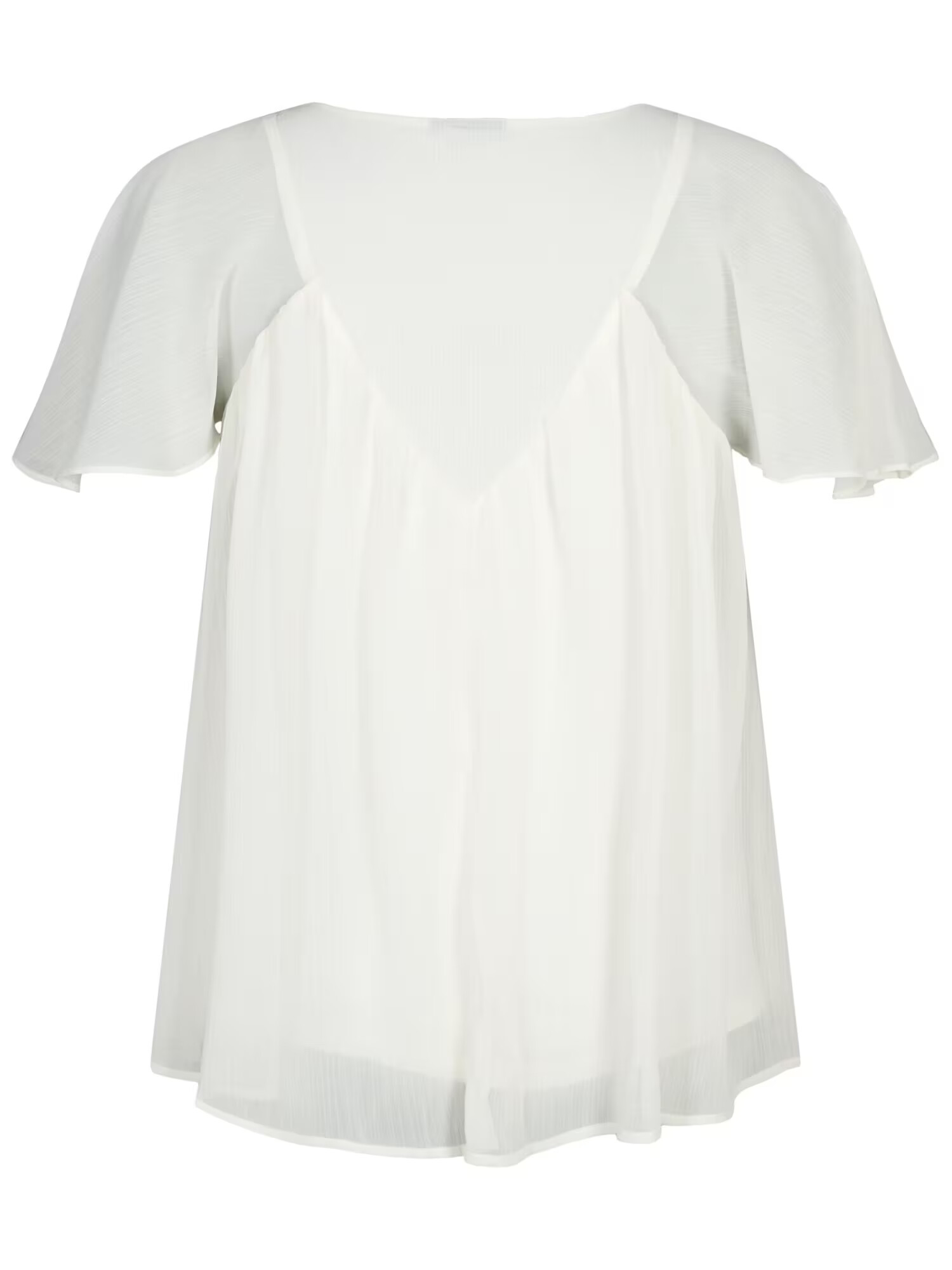 Zizzi Μπλούζα 'Magnes' offwhite - Pepit.gr