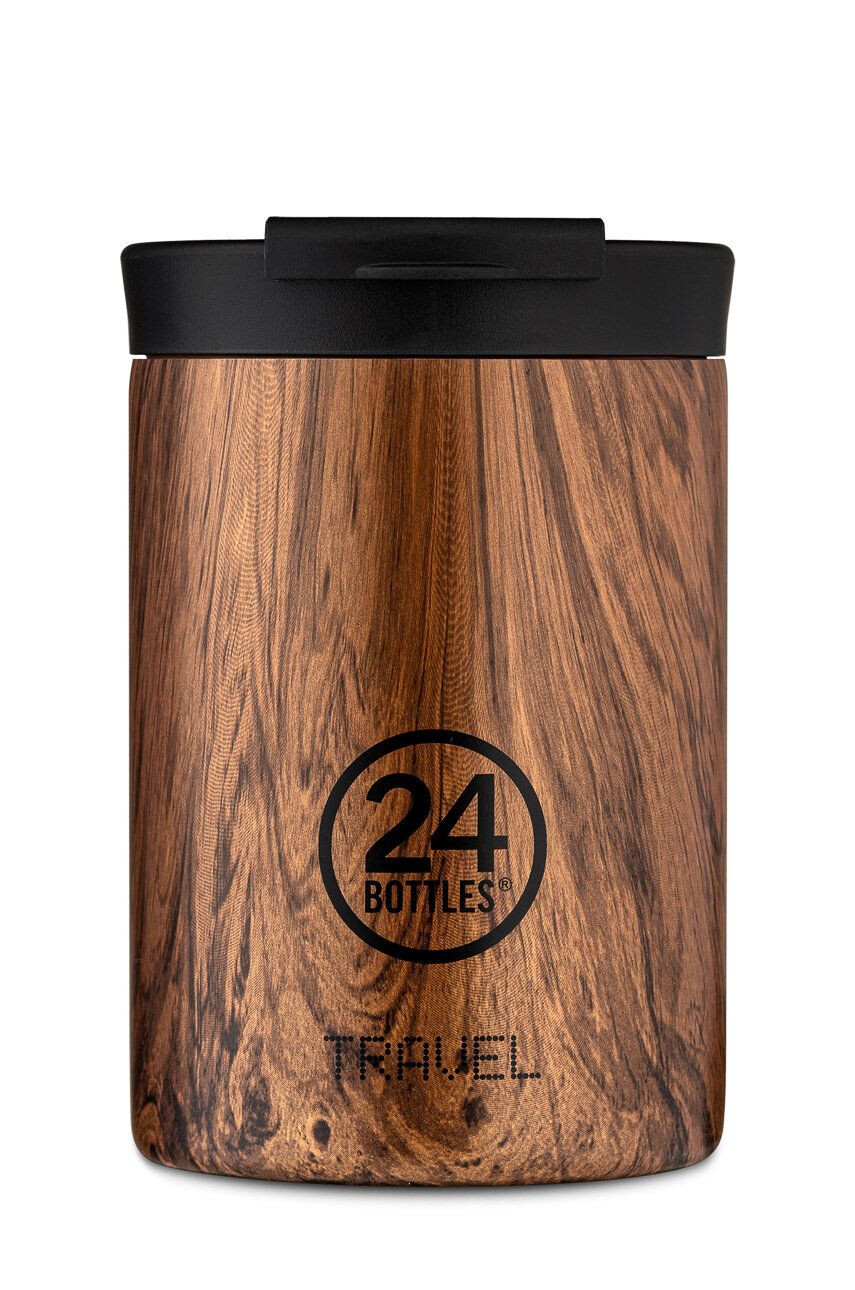 24bottles Θερμική κούπα Travel Tumbler Sequoia Wood 350ml - Pepit.gr