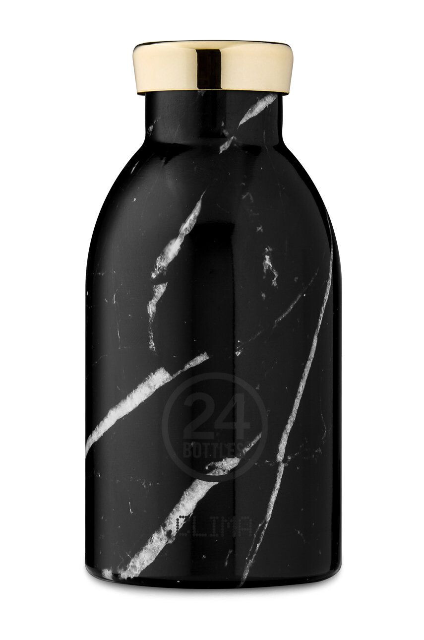 24bottles Θερμικό μπουκάλι Clima Black Marble 330ml - Pepit.gr