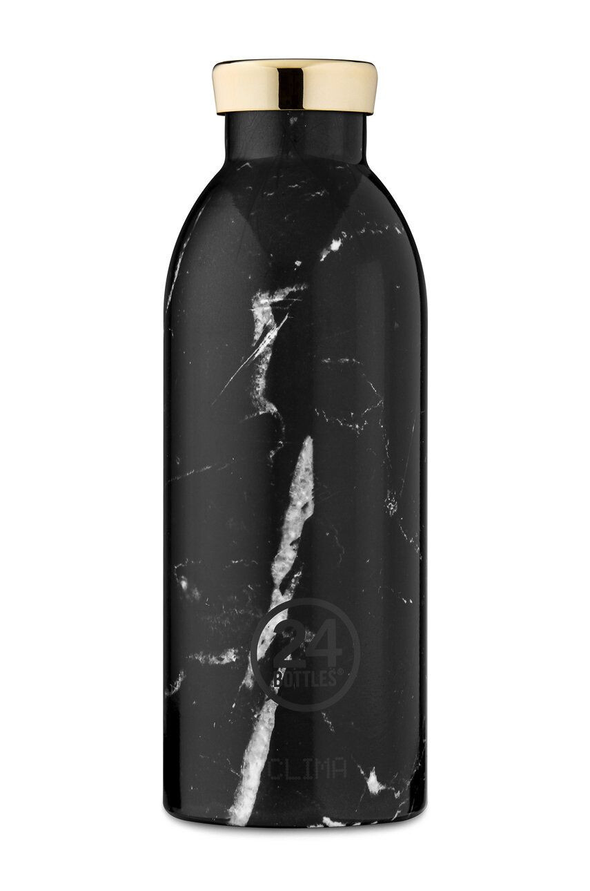 24bottles Θερμικό μπουκάλι Clima Black Marble 500ml - Pepit.gr