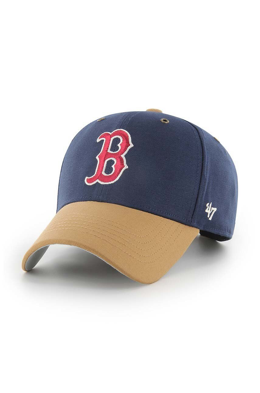 47brand Βαμβακερό καπέλο Mlb Boston Red Sox - Pepit.gr