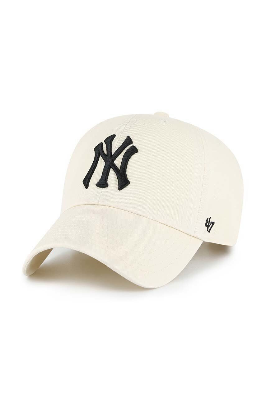 47brand Βαμβακερό καπέλο του μπέιζμπολ Mlb New York Yankees - Pepit.gr