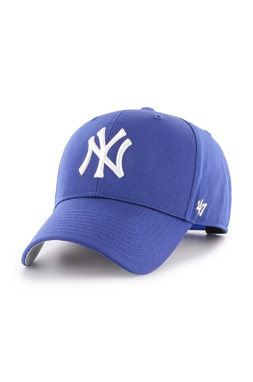 47brand Βαμβακερό καπέλο του μπέιζμπολ MLB New York Yankees - Pepit.gr