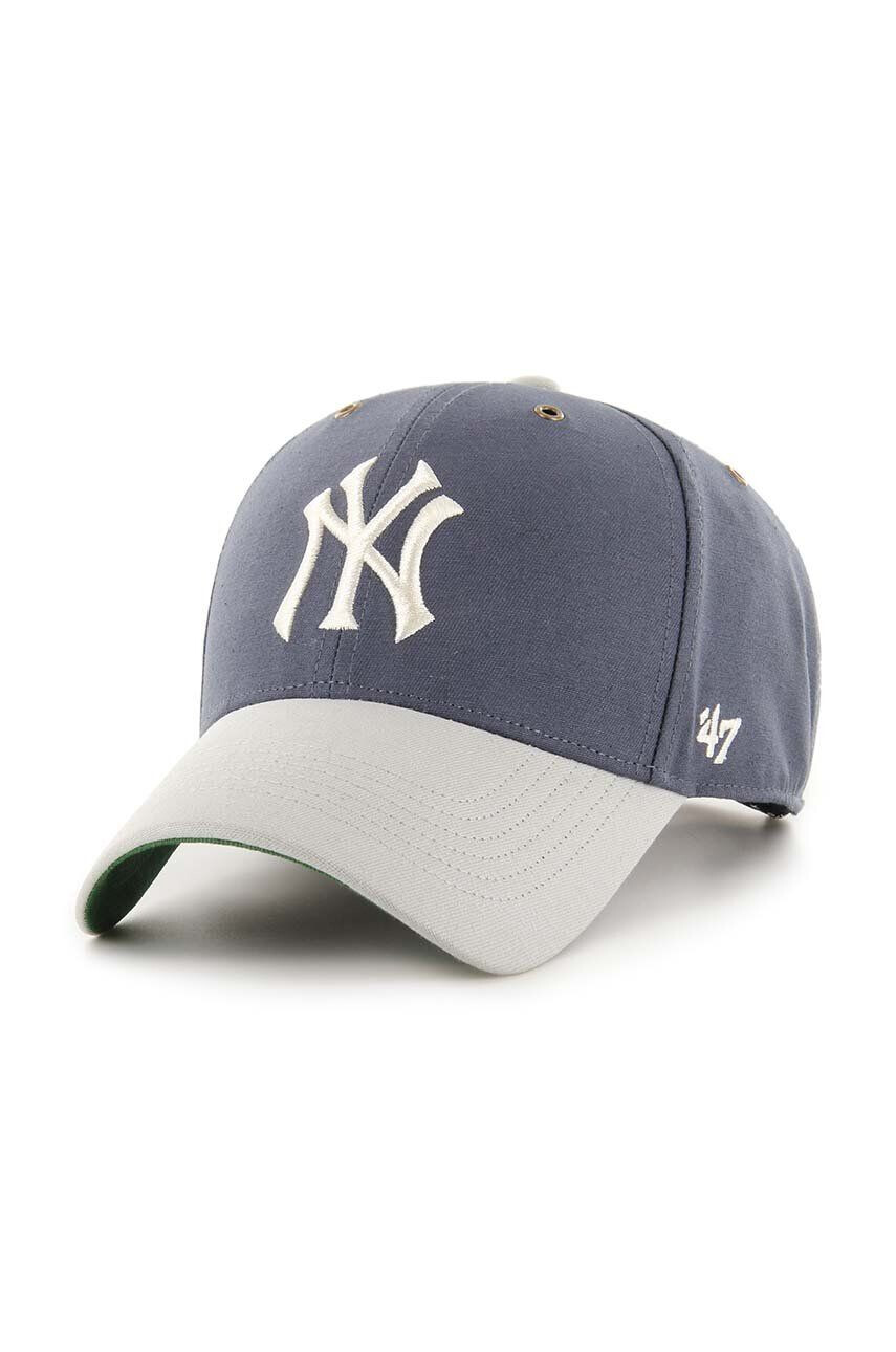 47brand Βαμβακερό καπέλο του μπέιζμπολ MLB New York Yankees - Pepit.gr