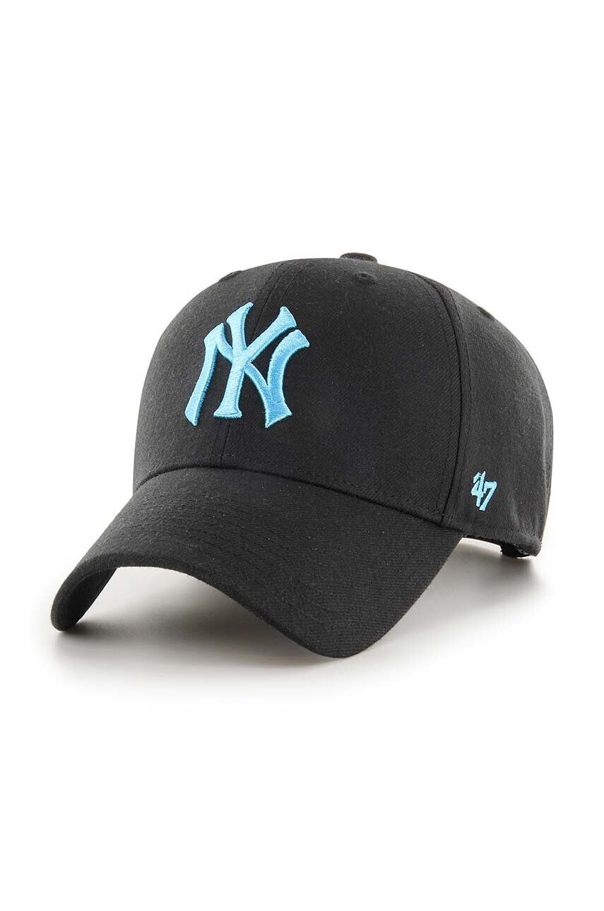 47brand Βαμβακερό καπέλο του μπέιζμπολ MLB New York Yankees - Pepit.gr