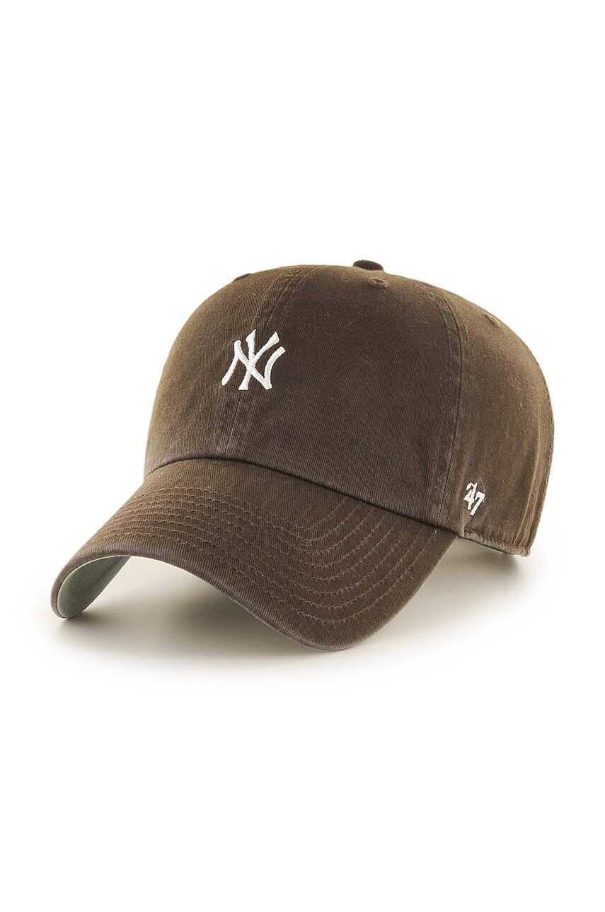 47brand Βαμβακερό καπέλο του μπέιζμπολ MLB New York Yankees - Pepit.gr