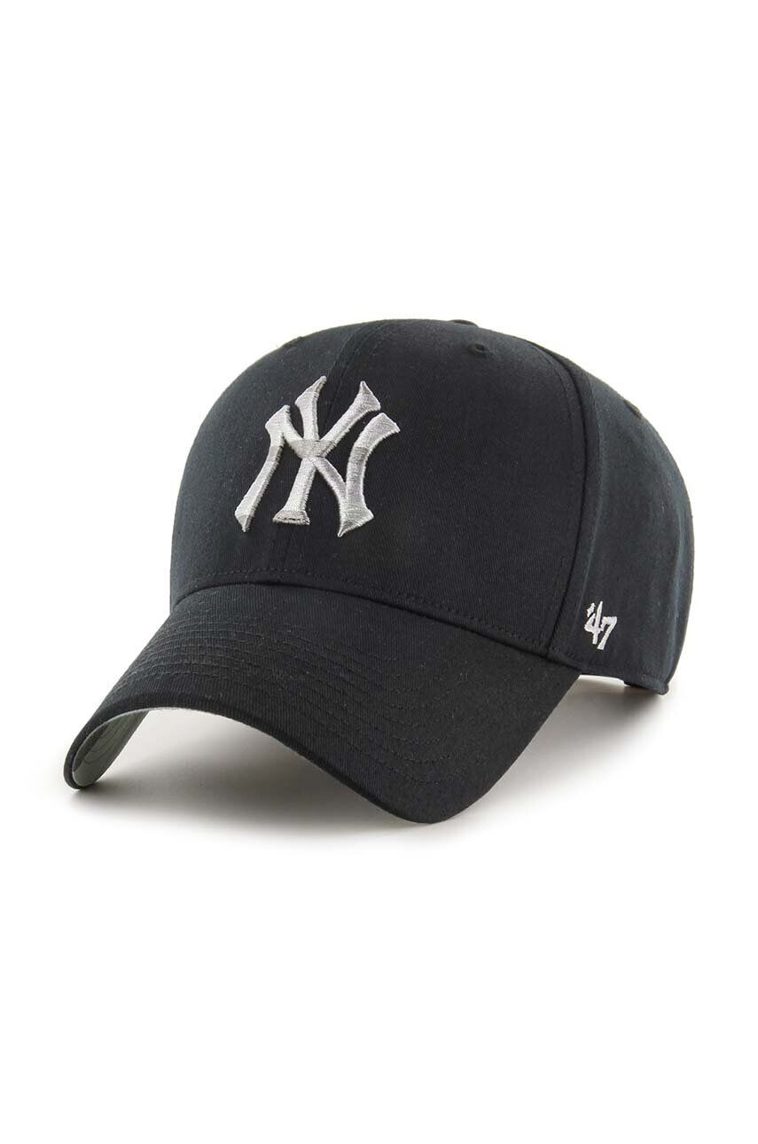 47brand Βαμβακερό καπέλο του μπέιζμπολ MLB New York Yankees - Pepit.gr