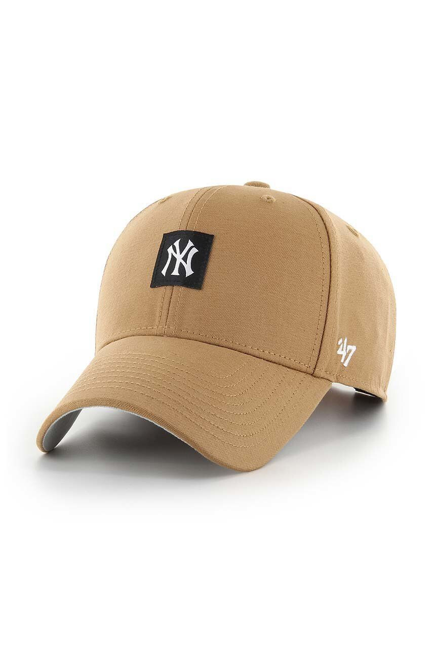 47brand Βαμβακερό καπέλο του μπέιζμπολ Mlb New York Yankees - Pepit.gr