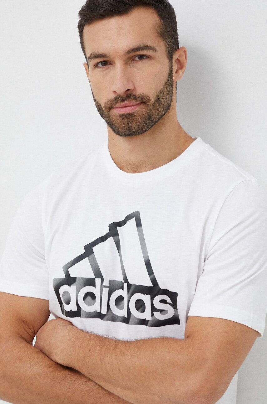 adidas Βαμβακερό μπλουζάκι - Pepit.gr