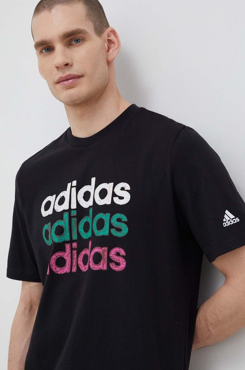 adidas Βαμβακερό μπλουζάκι - Pepit.gr