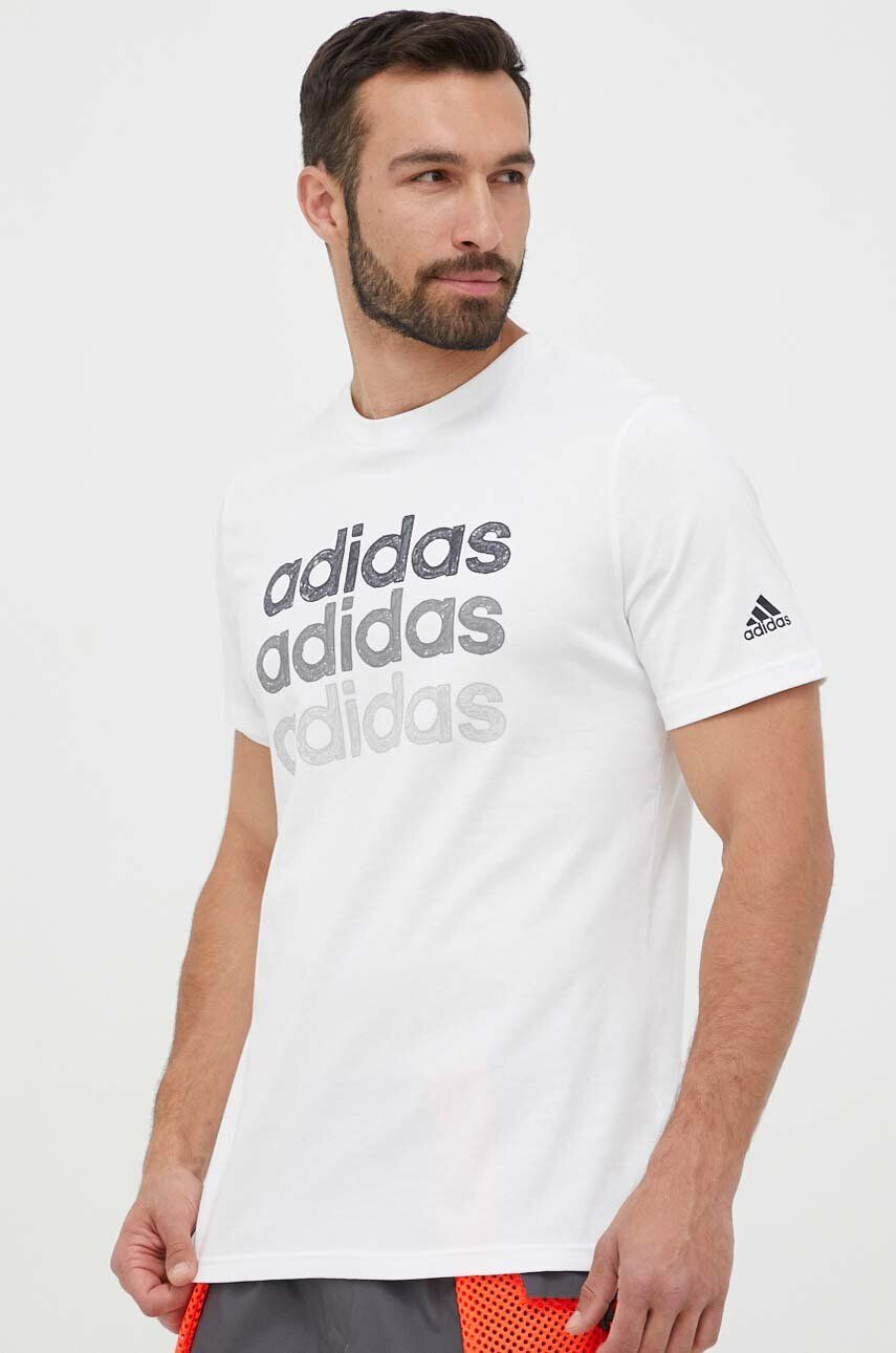 adidas Βαμβακερό μπλουζάκι - Pepit.gr